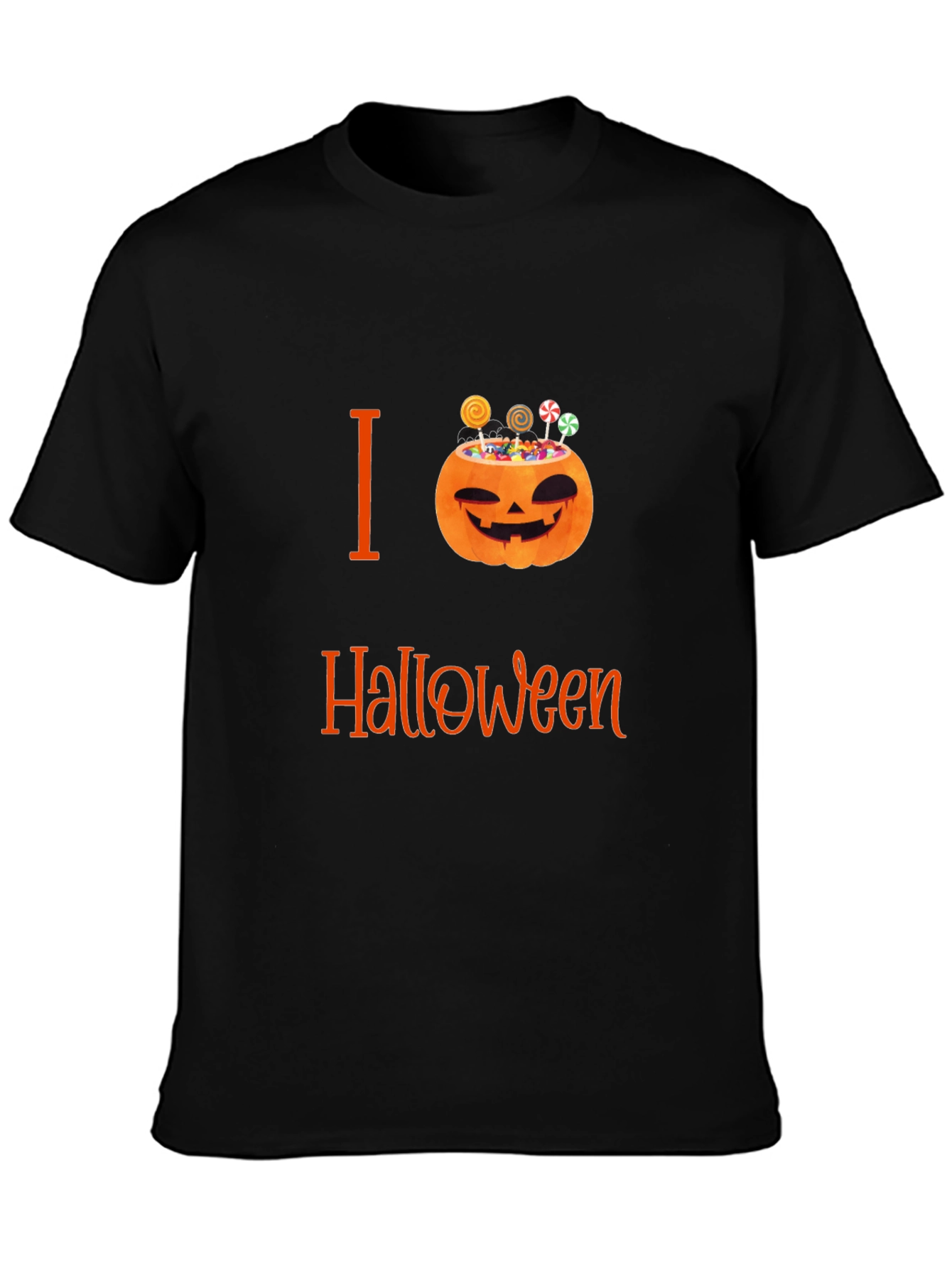 I Love Halloween Pumpkin Treat T-Shirt