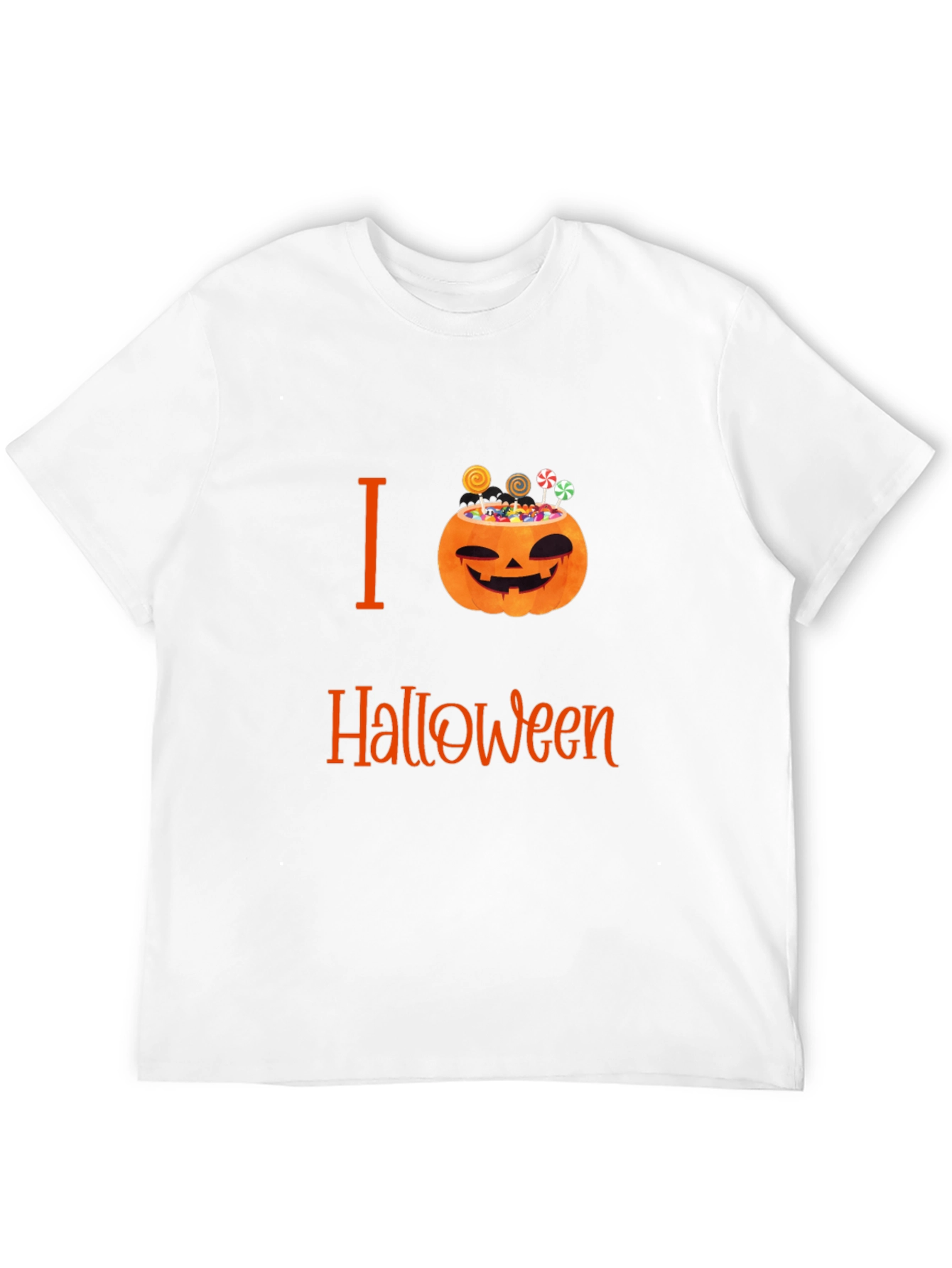 I Love Halloween Pumpkin Treat T-Shirt