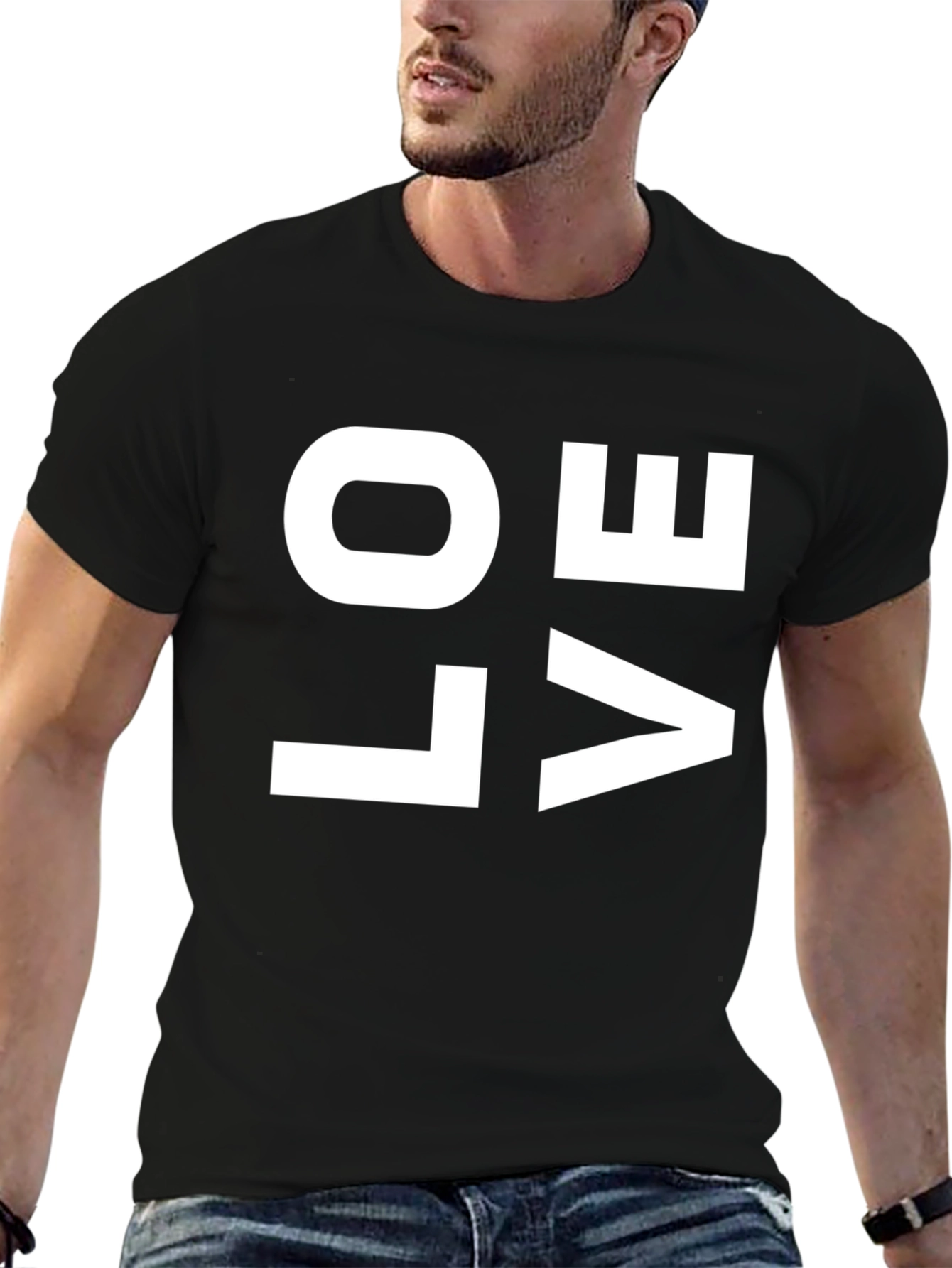 Love Graphic T-Shirt - Black