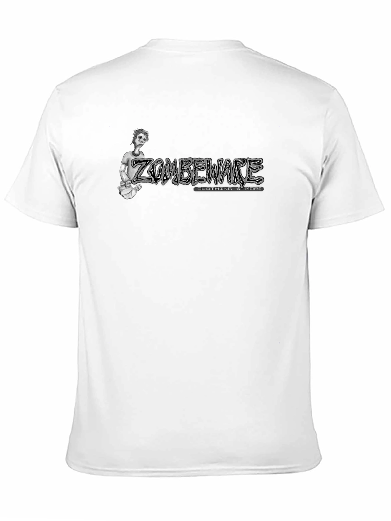 ZombeWare Black Graphic Tee - Unique Zombie Design