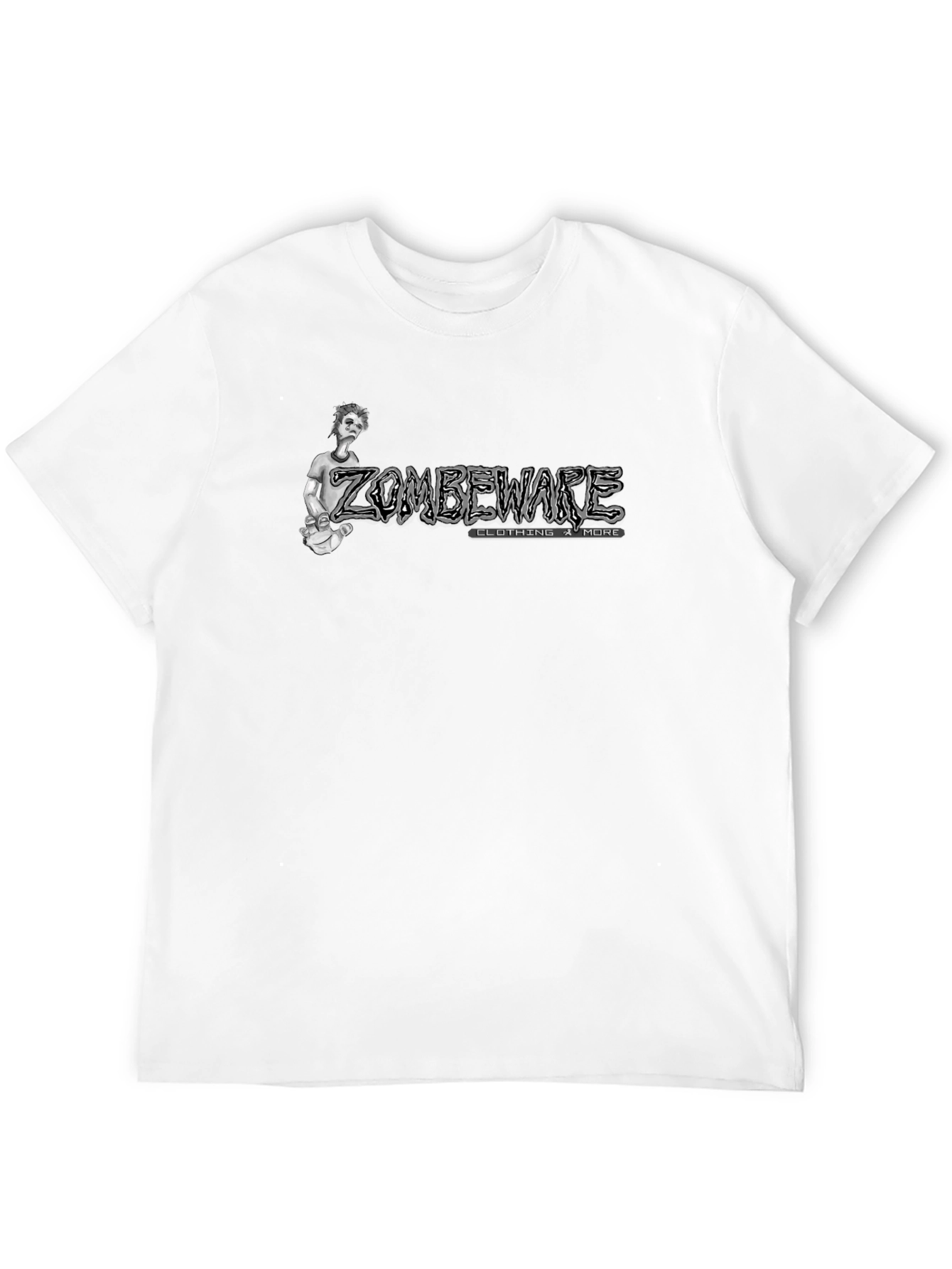 ZombeWare Black Graphic Tee - Unique Zombie Design