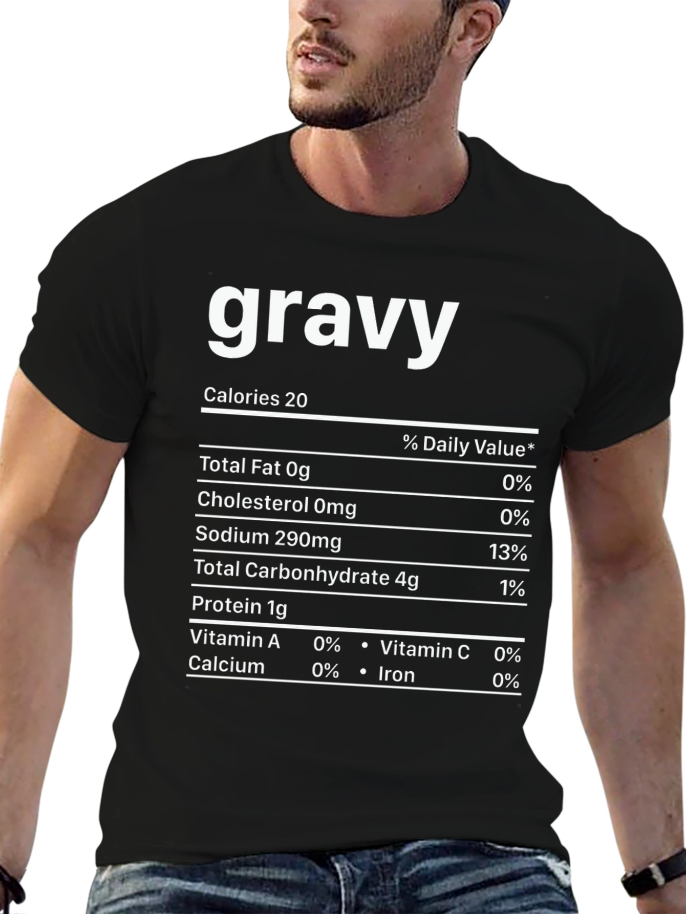 Gravy Nutrition Facts Novelty T-Shirt