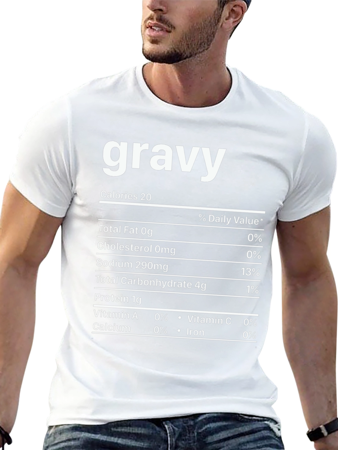 Gravy Nutrition Facts Novelty T-Shirt