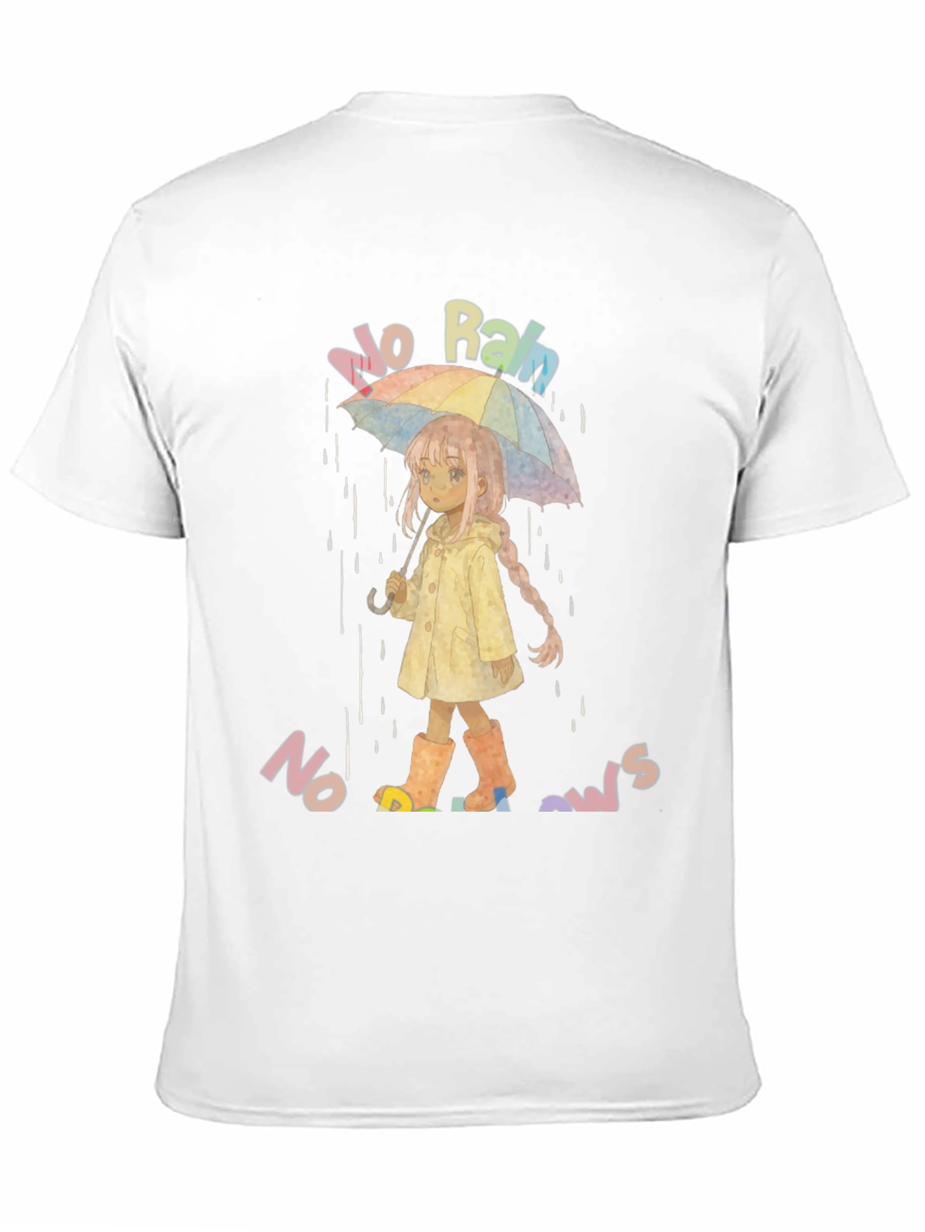 No Rain No Rainbows Graphic T-Shirt