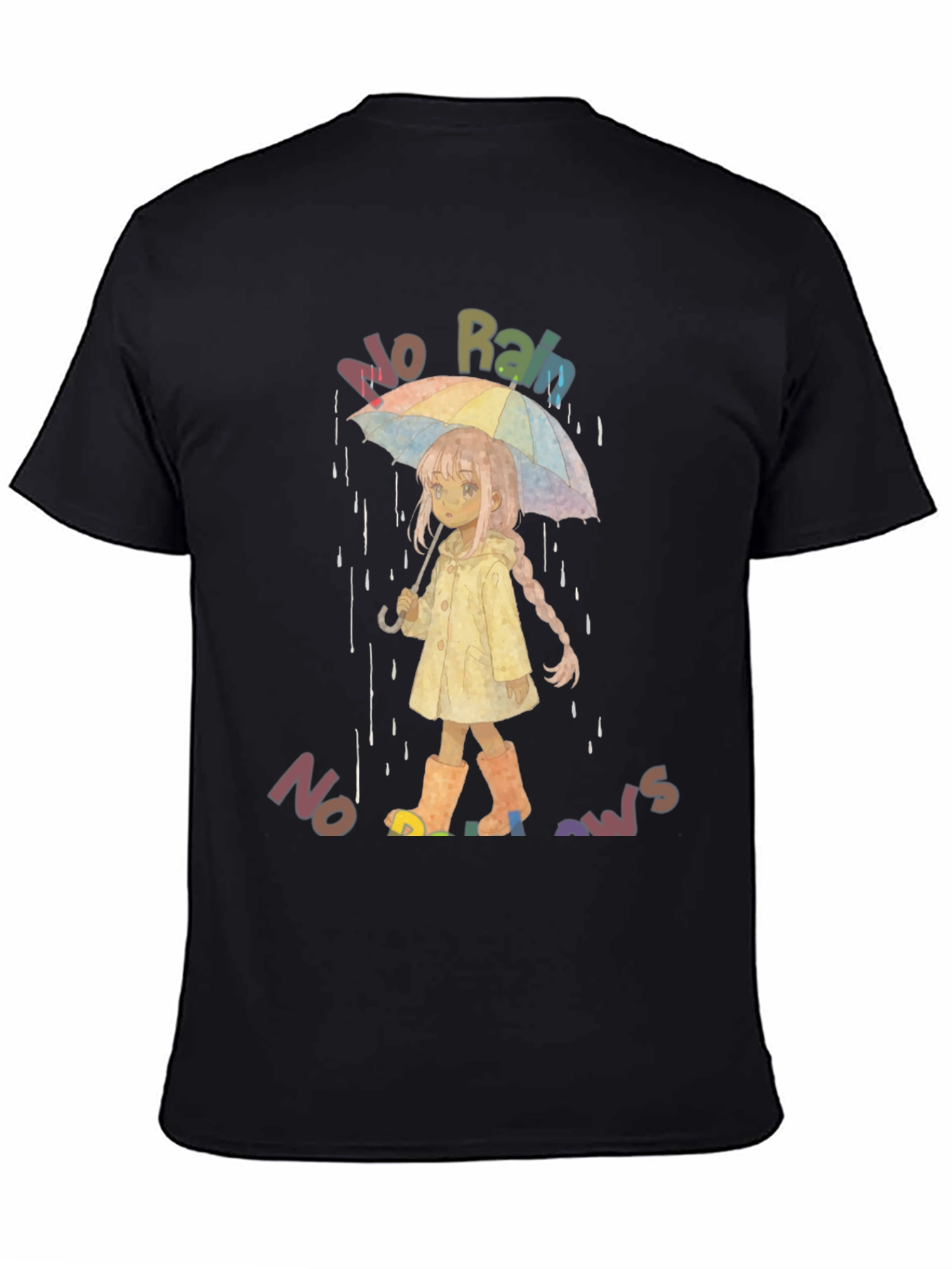 No Rain No Rainbows Graphic T-Shirt