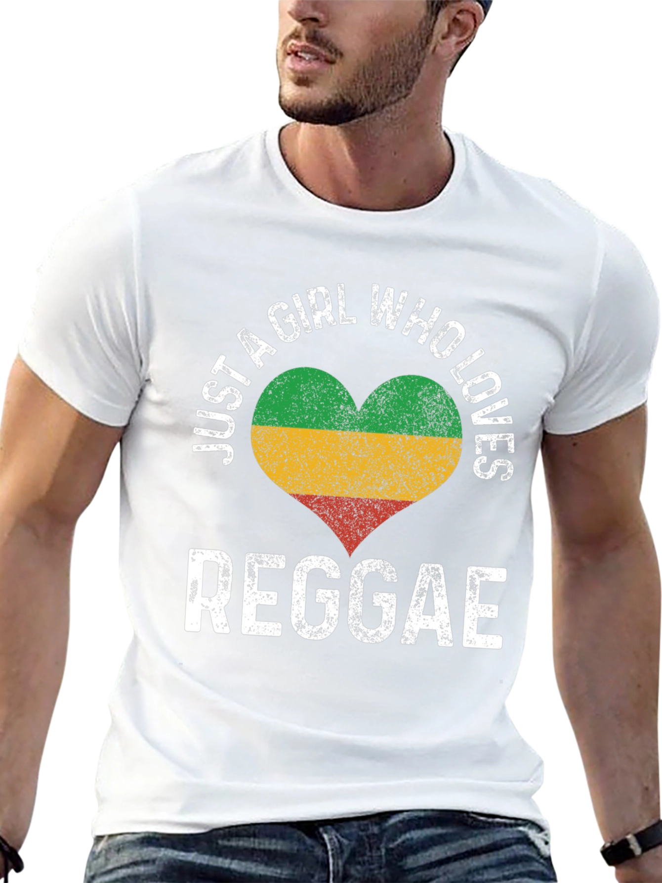 Reggae Lover T-Shirt: Just a Girl Who Loves Reggae