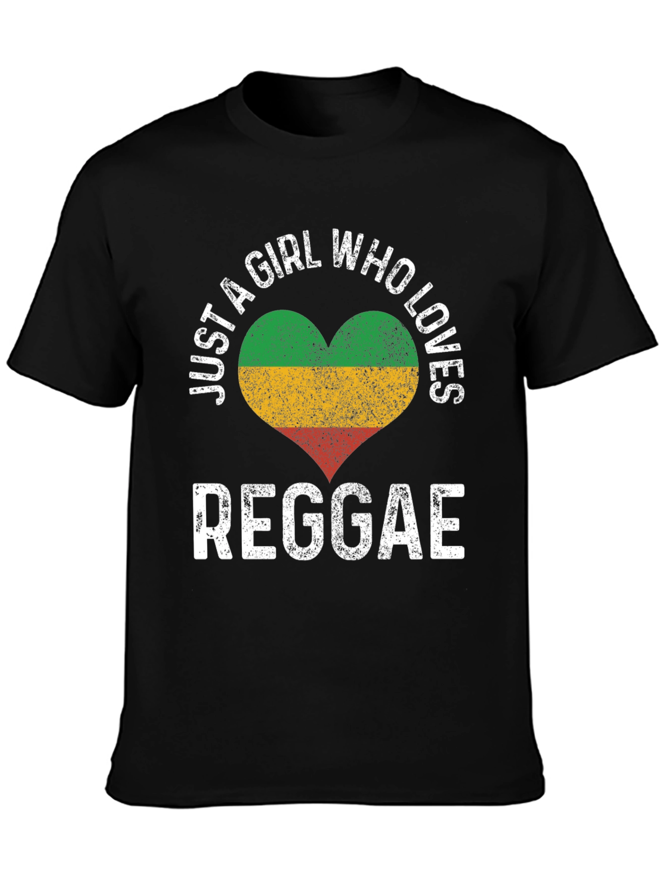 Reggae Lover T-Shirt: Just a Girl Who Loves Reggae