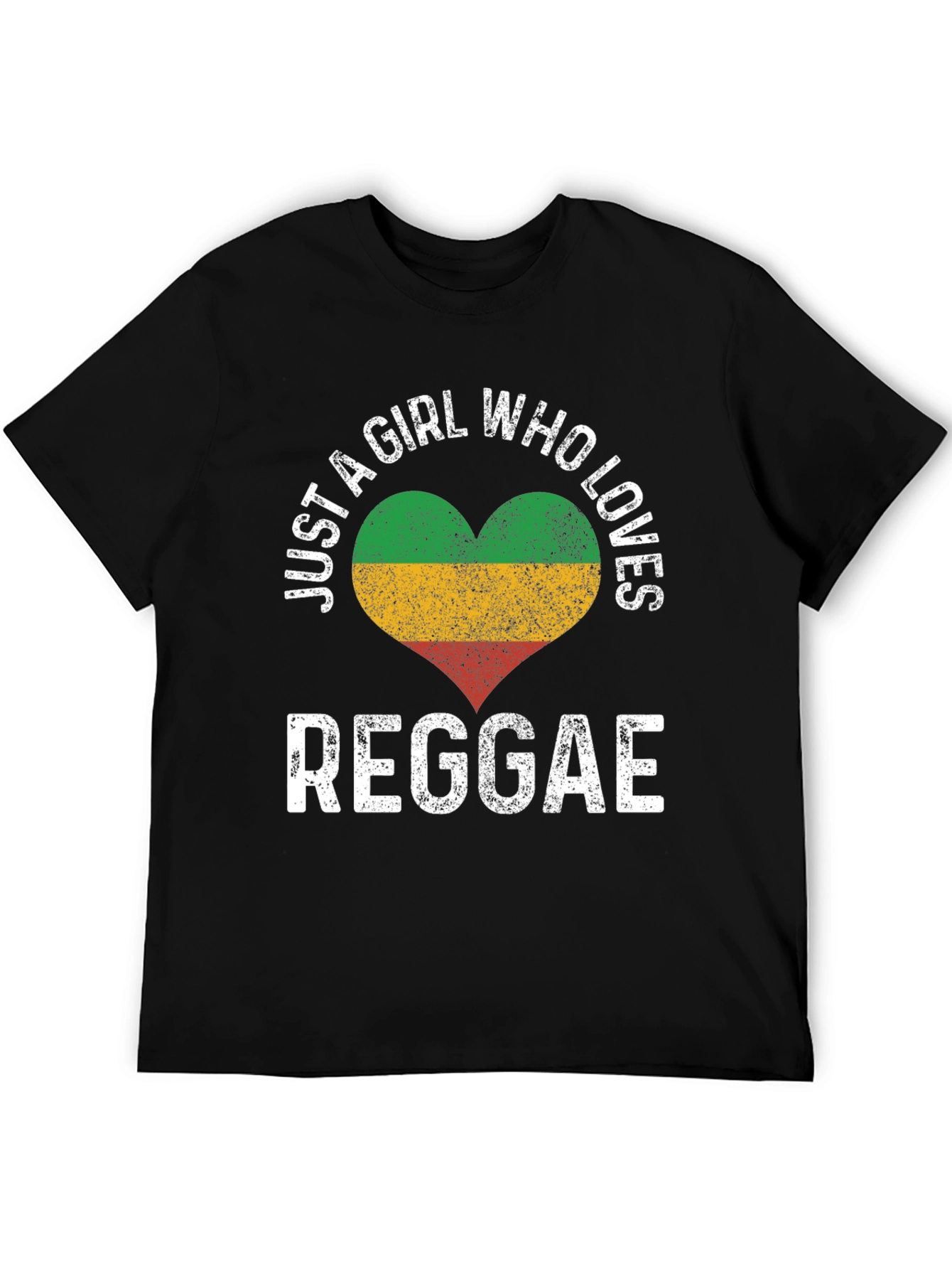 Reggae Lover T-Shirt: Just a Girl Who Loves Reggae
