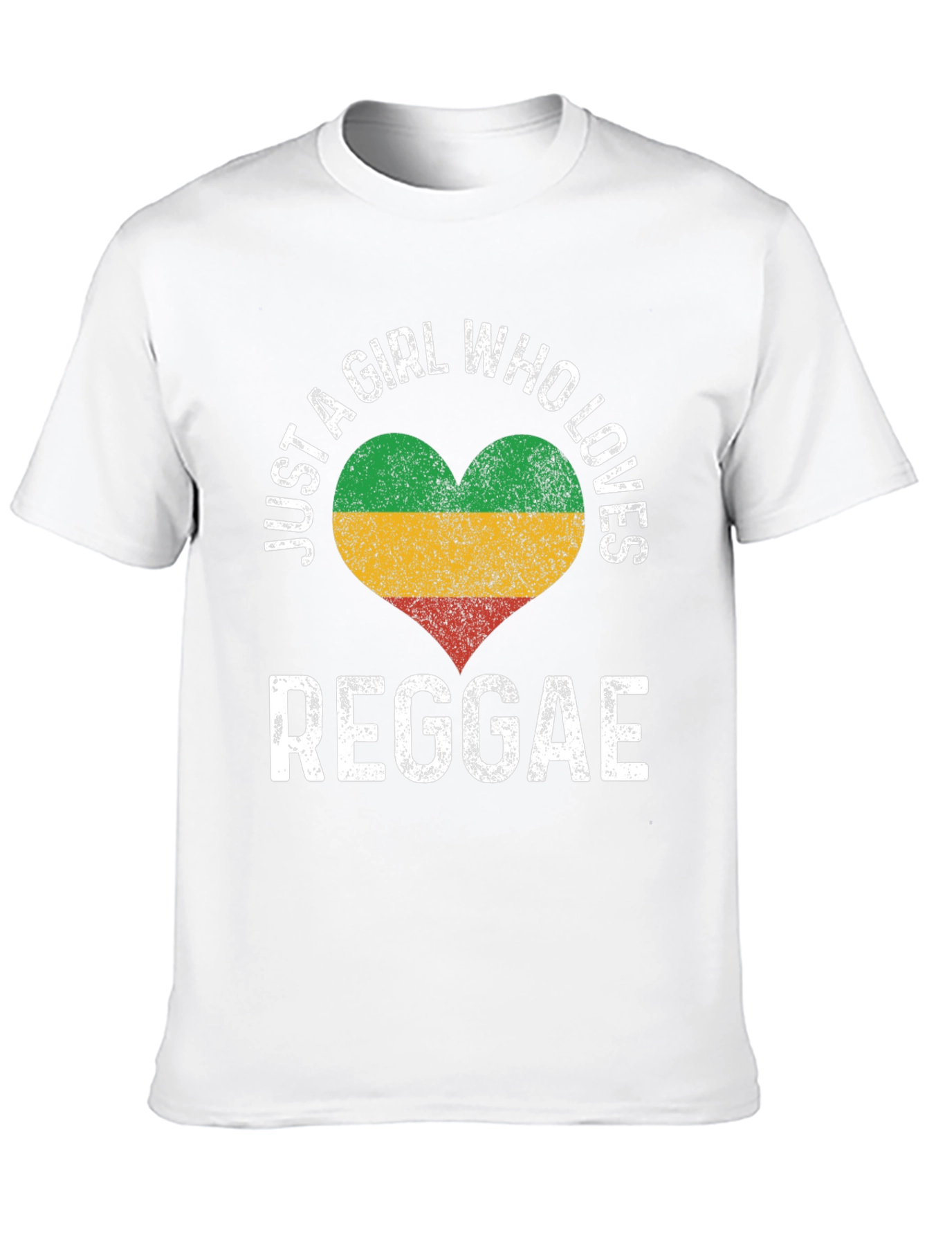 Reggae Lover T-Shirt: Just a Girl Who Loves Reggae