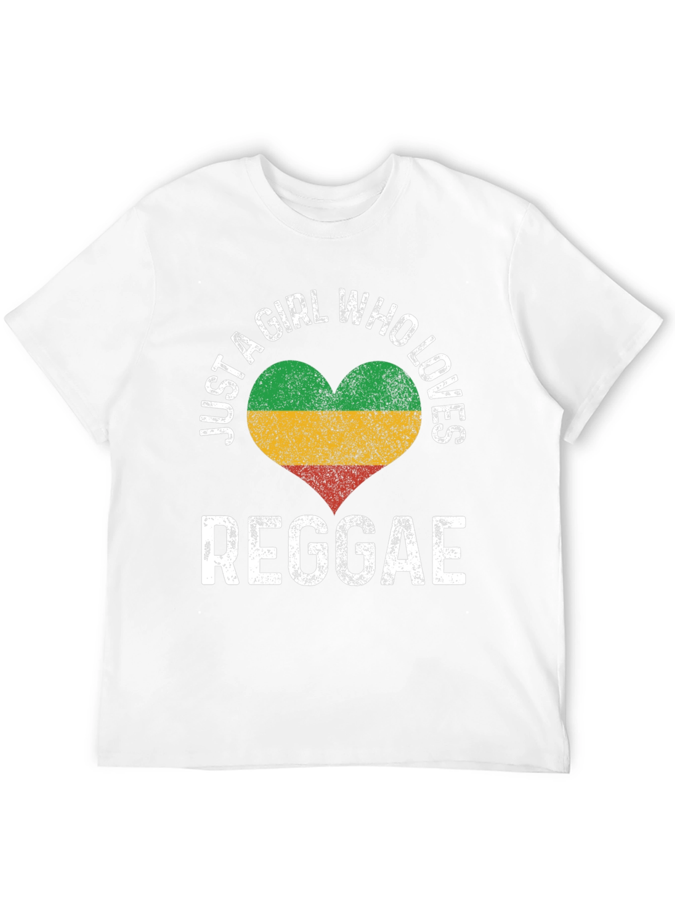 Reggae Lover T-Shirt: Just a Girl Who Loves Reggae