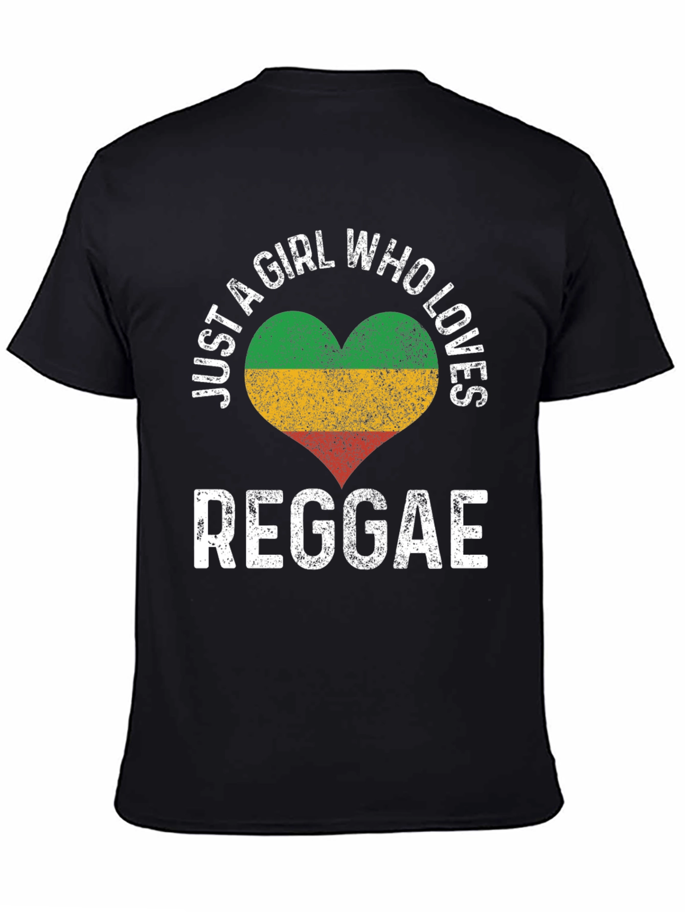 Reggae Lover T-Shirt: Just a Girl Who Loves Reggae