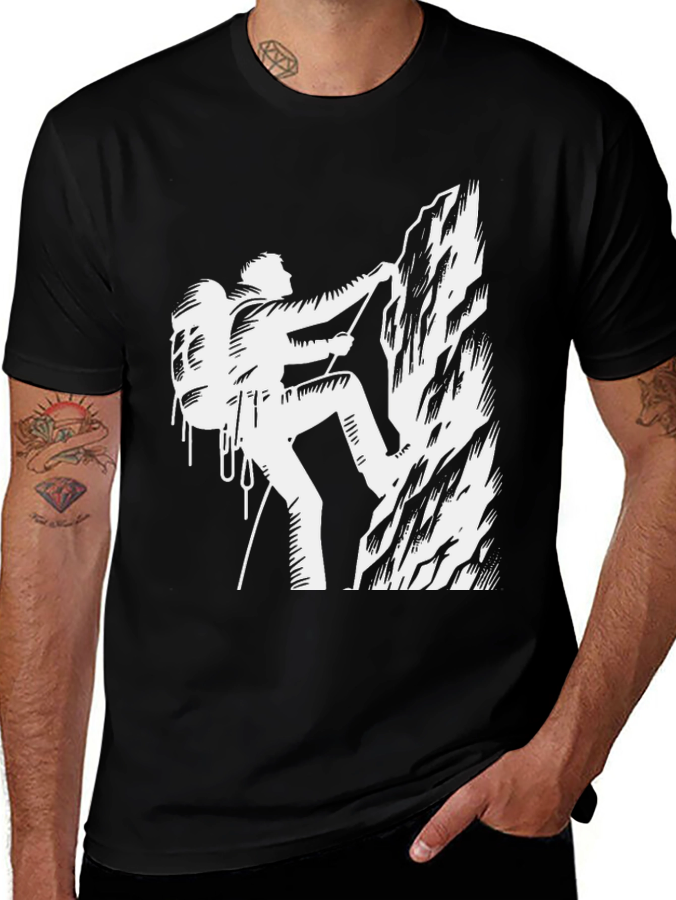 Climber Graphic Tee - Adventure Ready