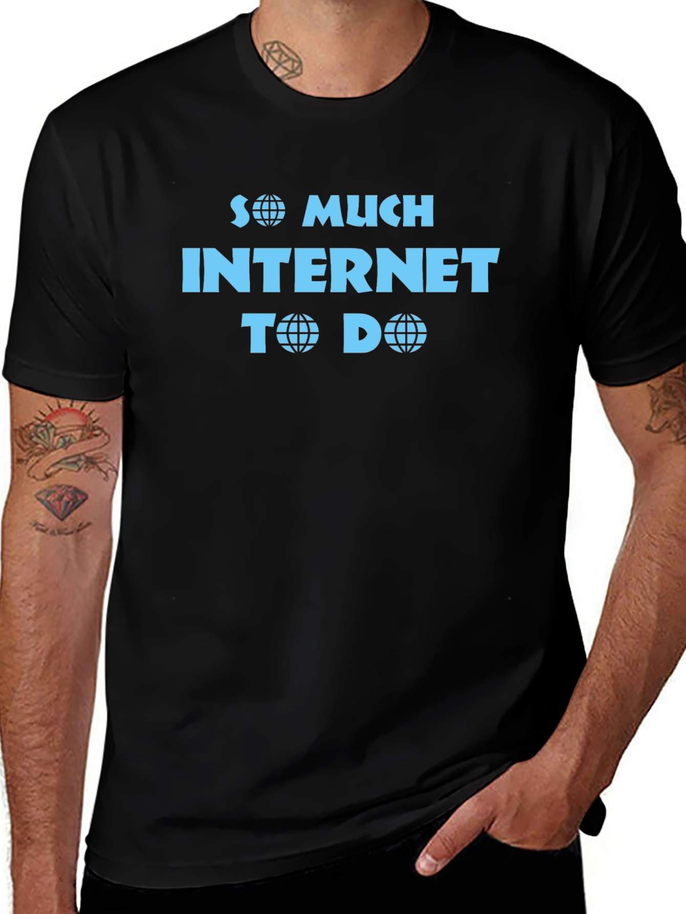 So Much Internet To Do Funny T-Shirt