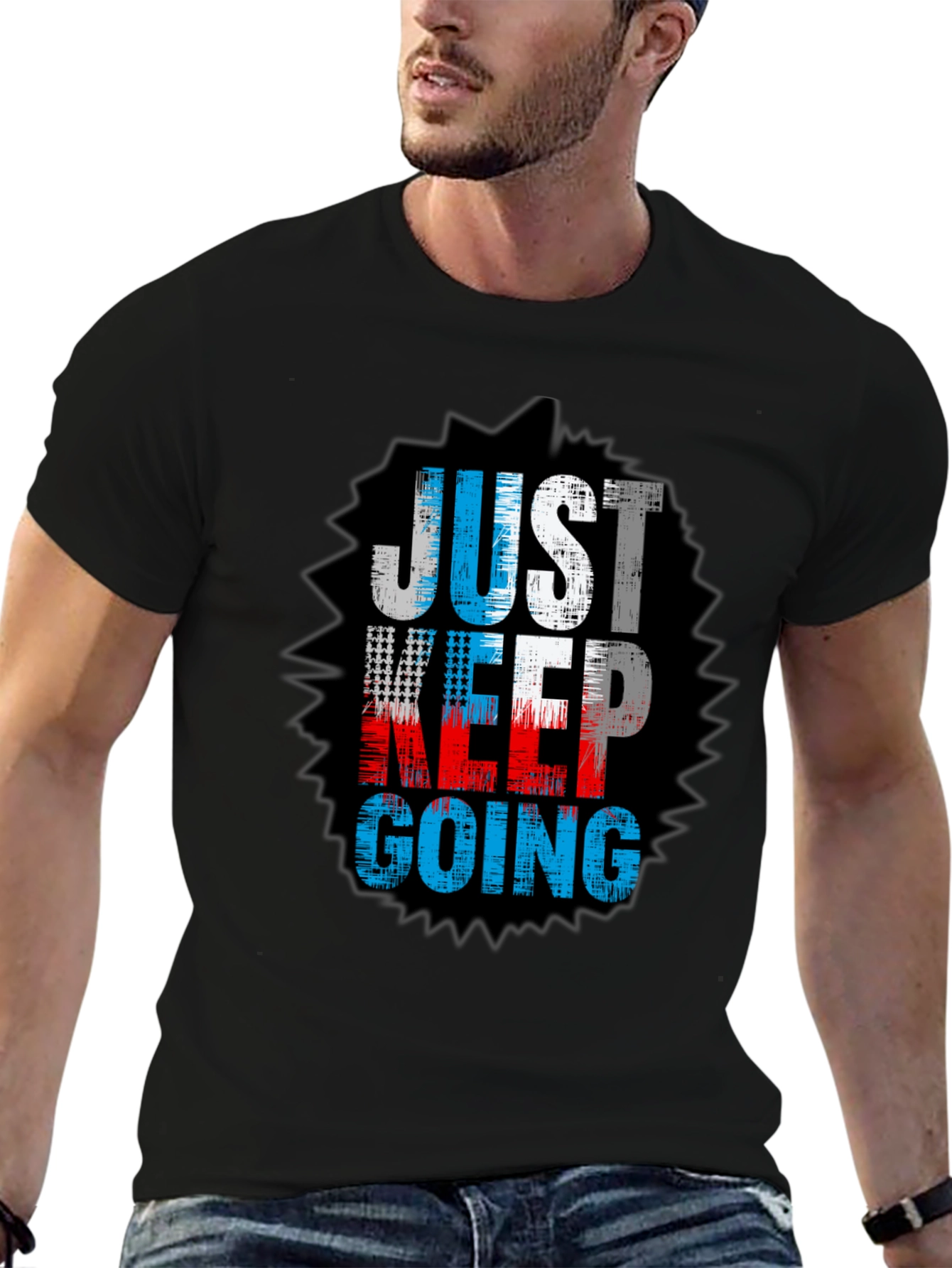 Just Keep Going Graphic T-Shirt