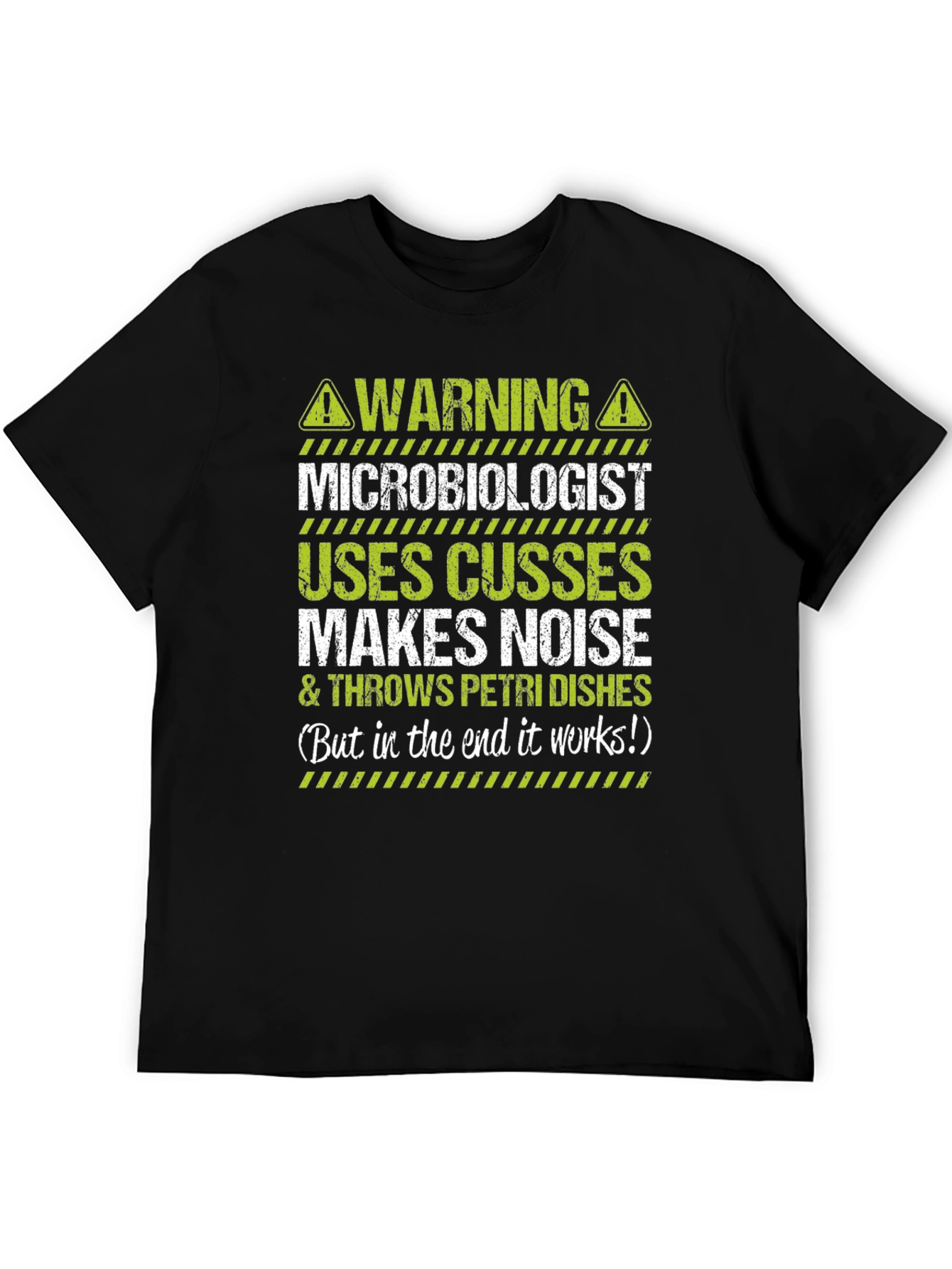 Warning Microbiologist T-Shirt