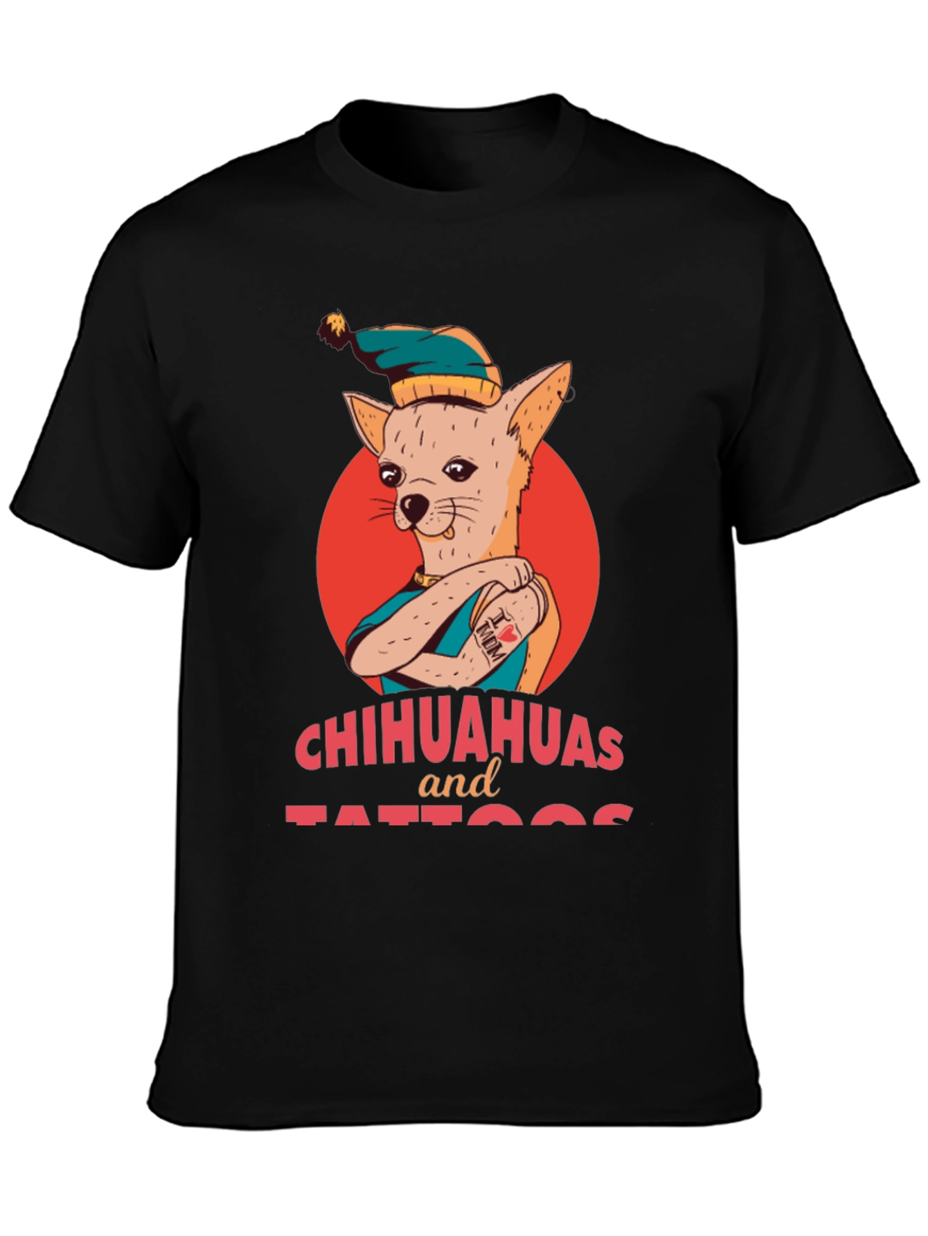 Chihuahuas and Tattoos Graphic T-Shirt