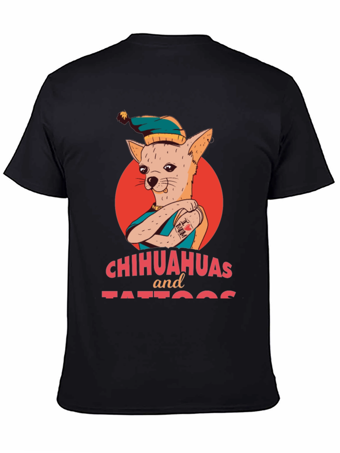 Chihuahuas and Tattoos Graphic T-Shirt