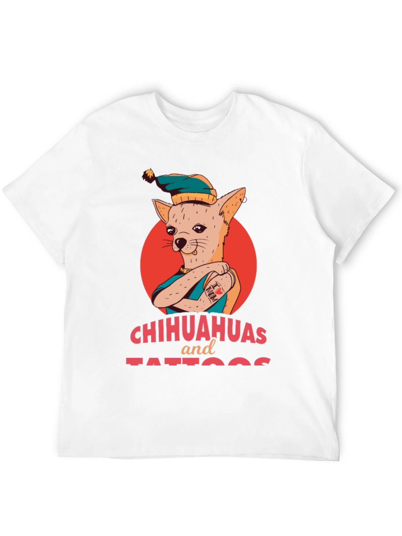 Chihuahuas and Tattoos Graphic T-Shirt