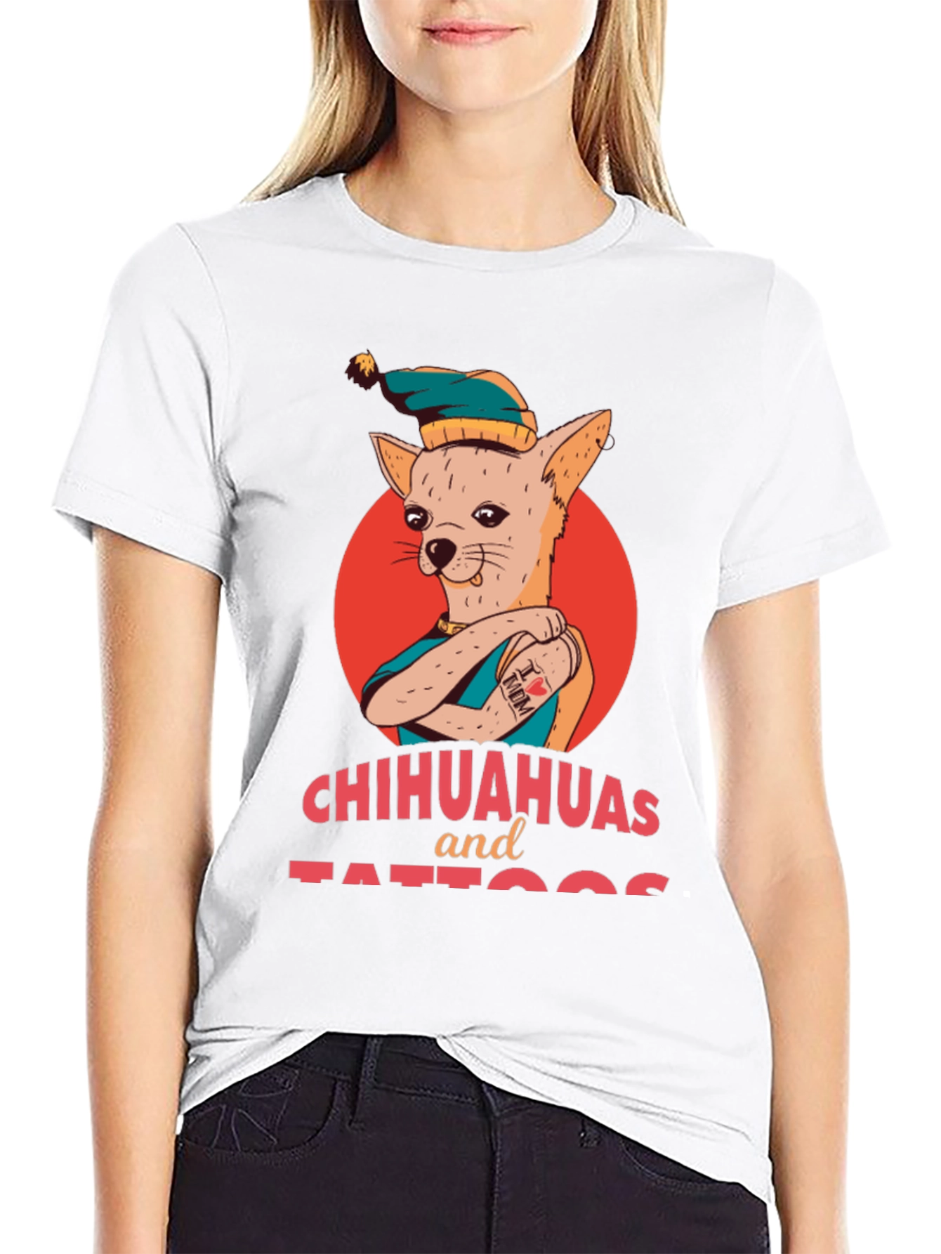 Chihuahuas and Tattoos Graphic T-Shirt