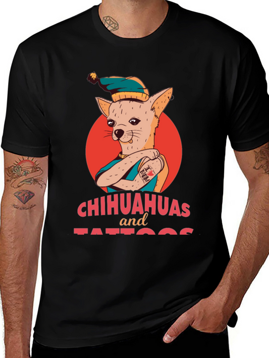 Chihuahuas and Tattoos Graphic T-Shirt