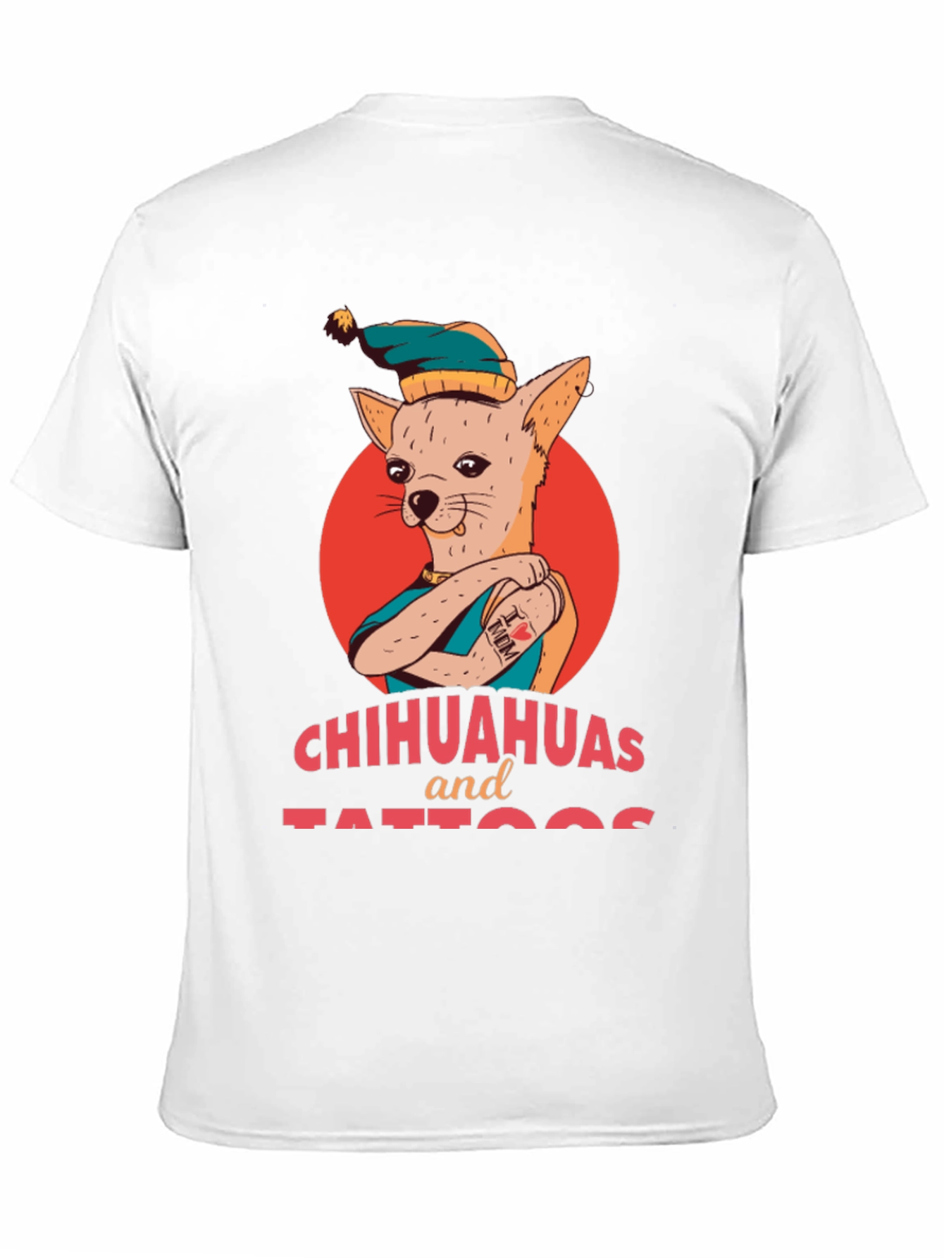 Chihuahuas and Tattoos Graphic T-Shirt