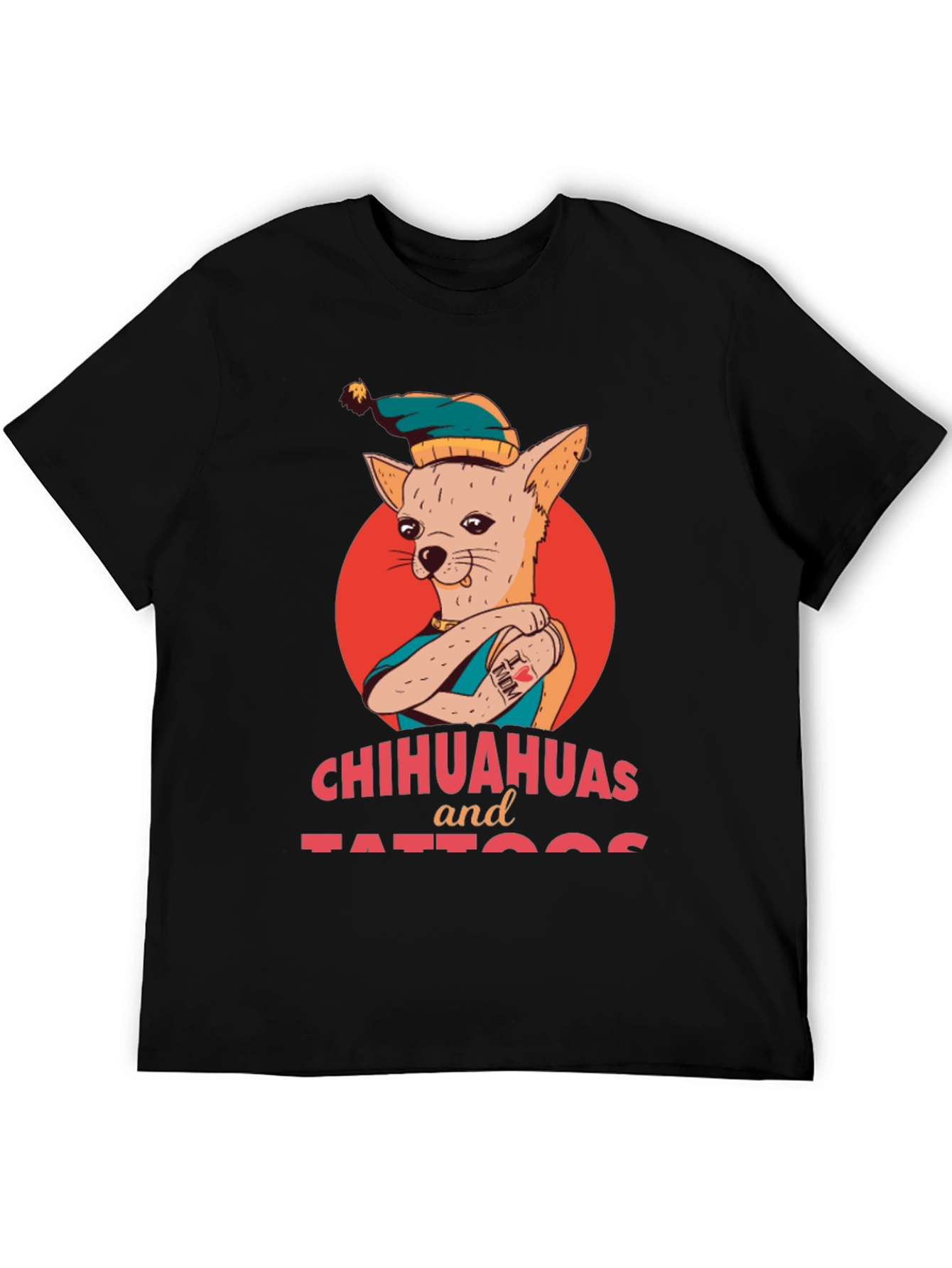 Chihuahuas and Tattoos Graphic T-Shirt