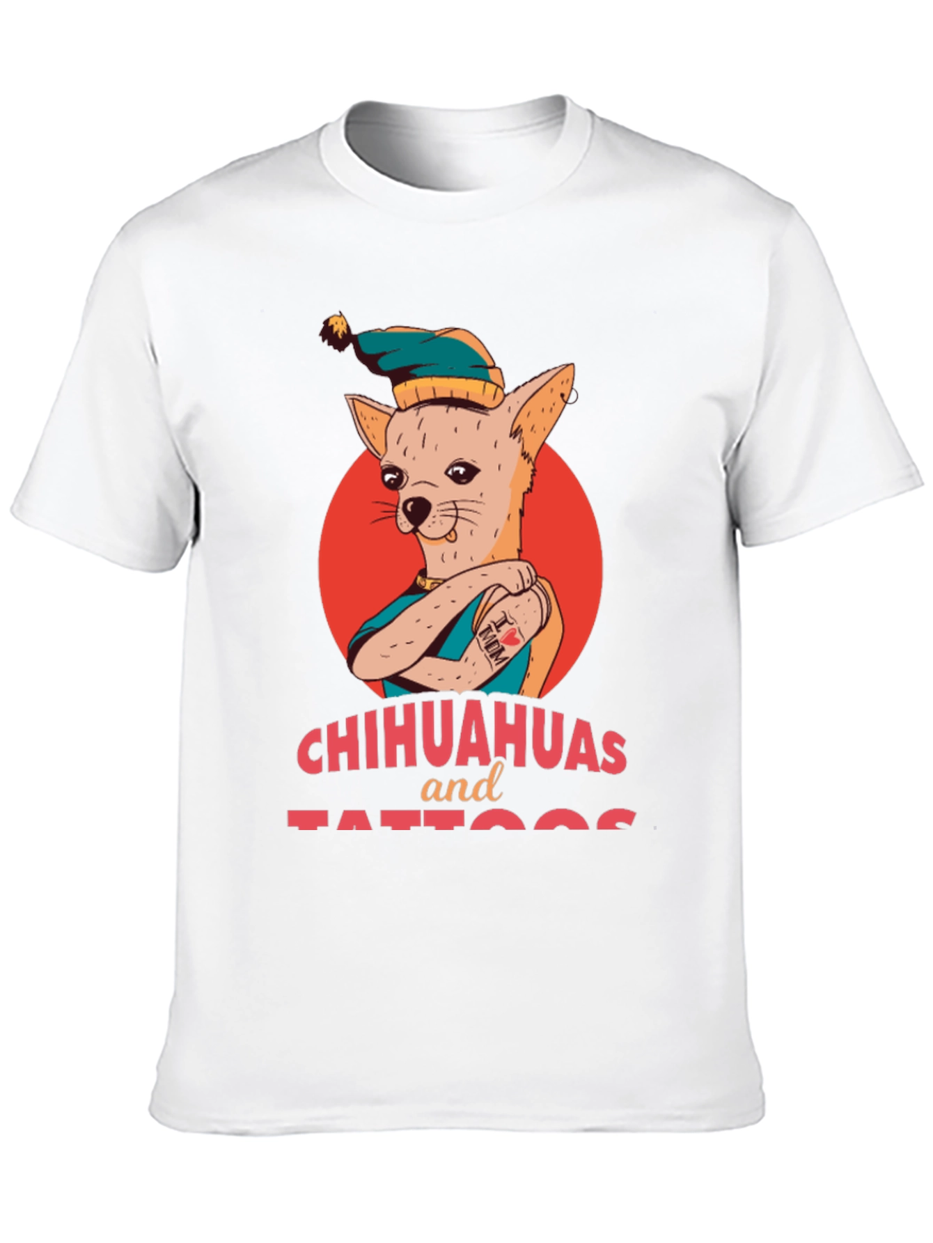 Chihuahuas and Tattoos Graphic T-Shirt