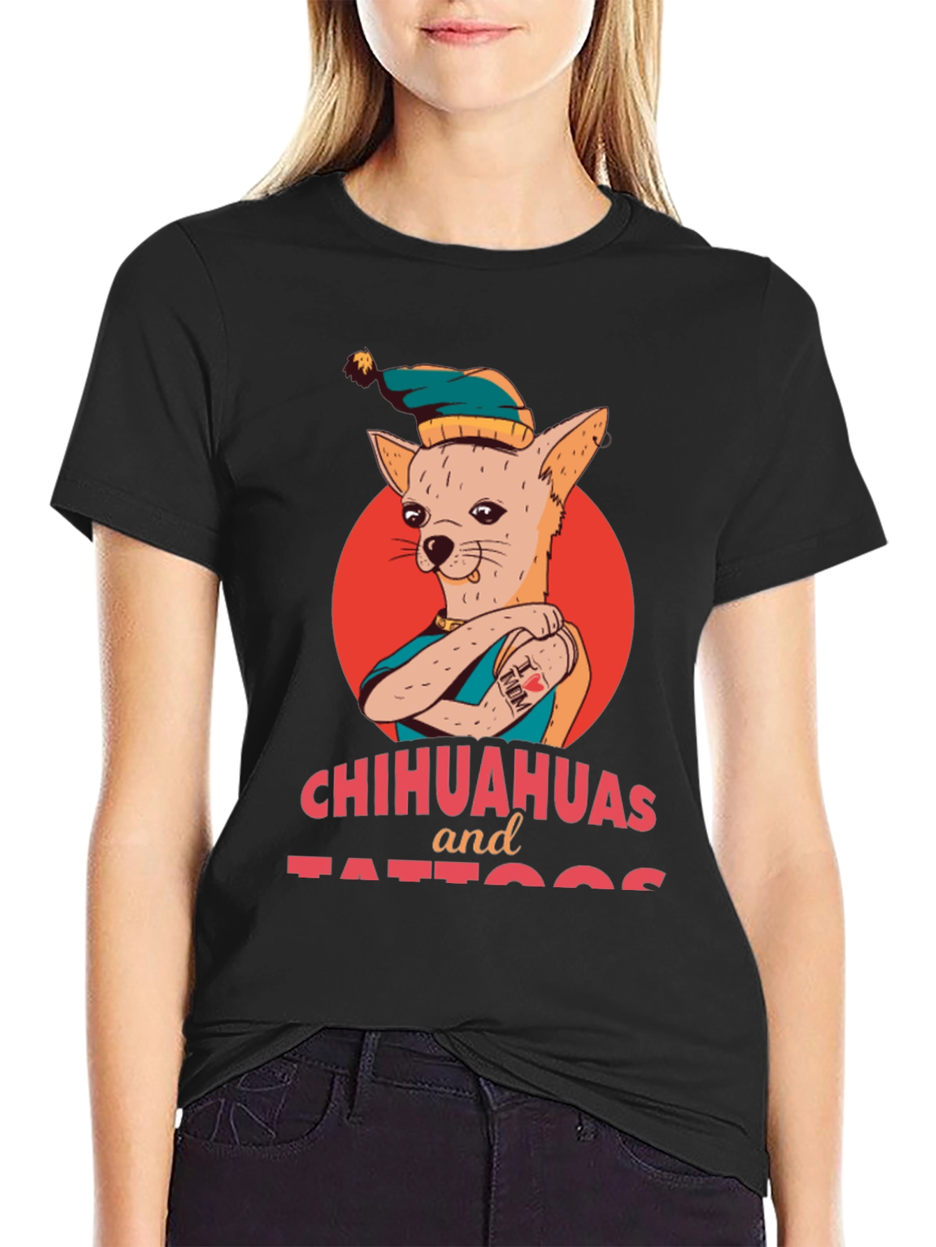 Chihuahuas and Tattoos Graphic T-Shirt
