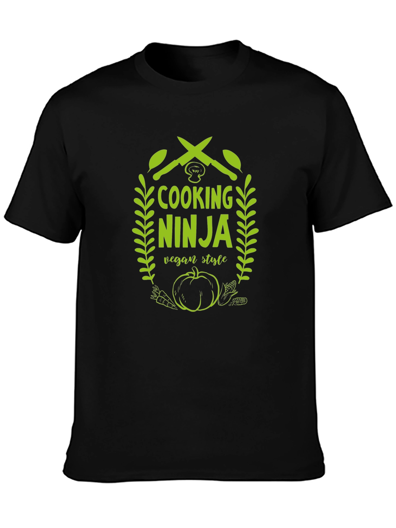 Vegan Cooking Ninja T-Shirt - Culinary Style