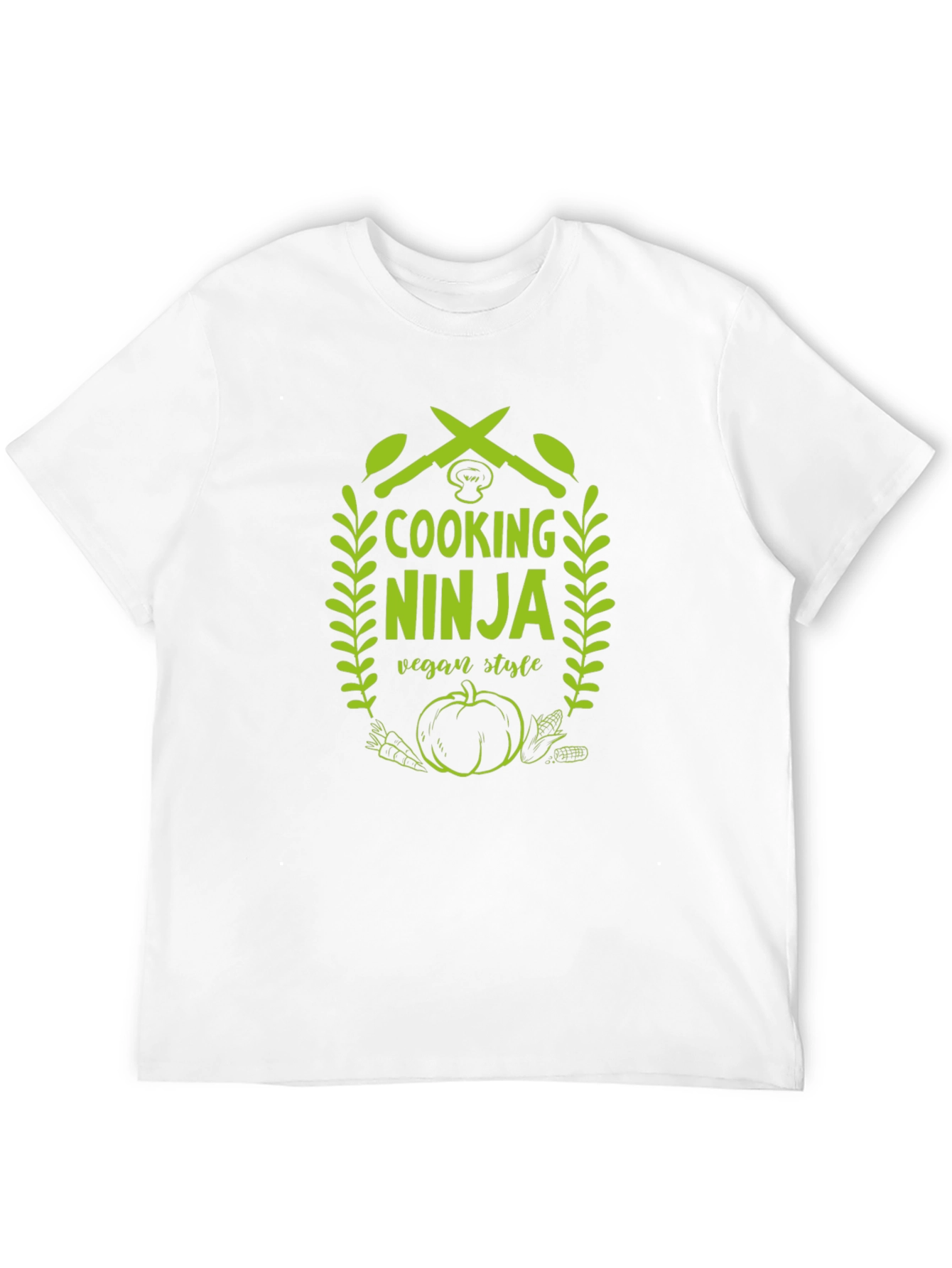 Vegan Cooking Ninja T-Shirt - Culinary Style