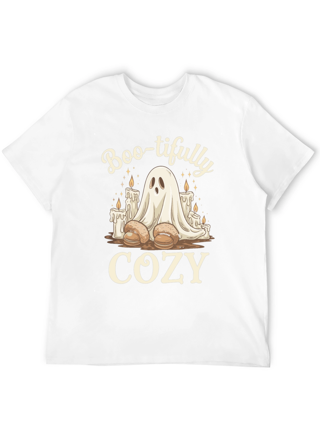 Boo-tifully Cozy Ghost T-Shirt