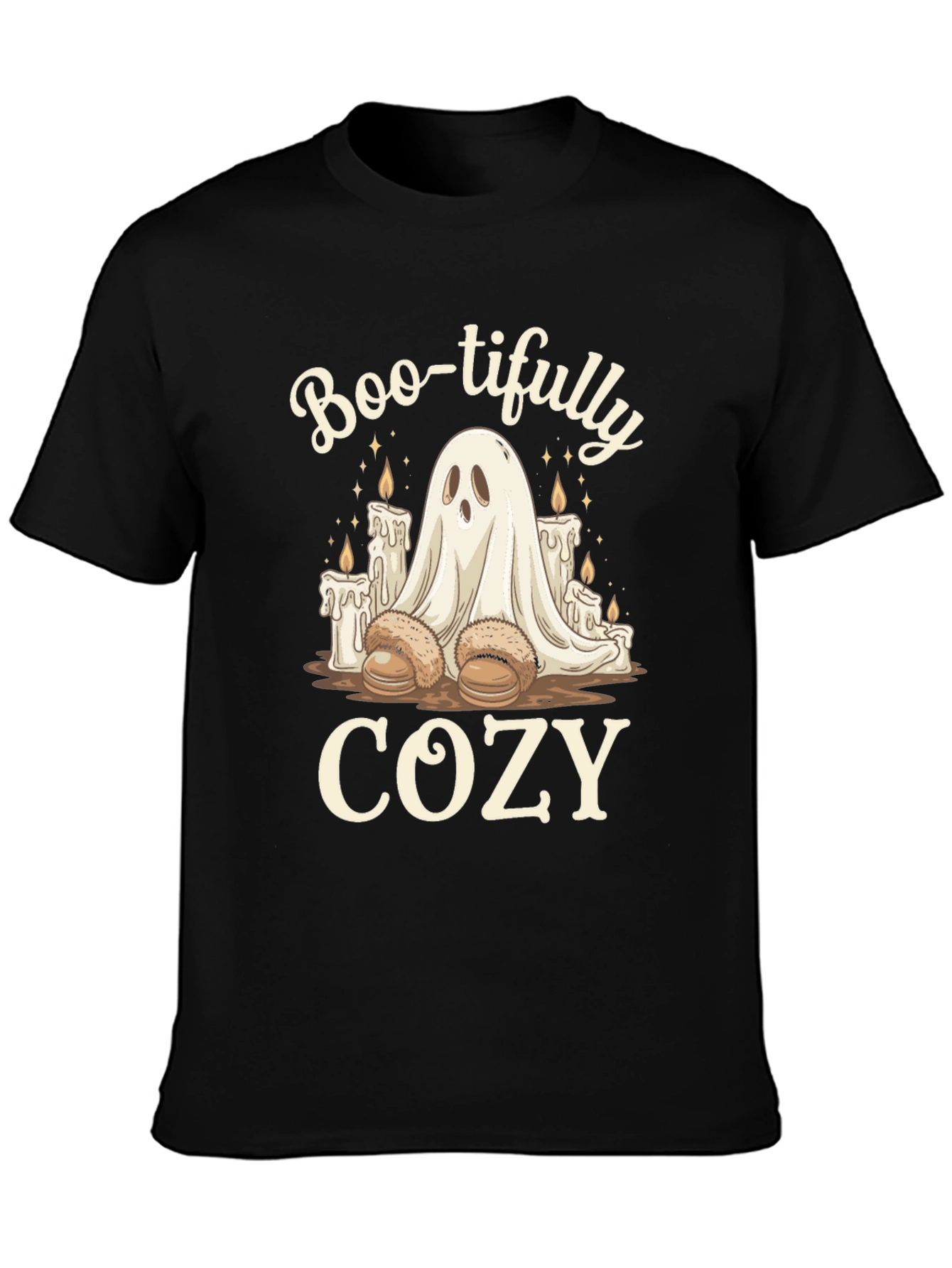 Boo-tifully Cozy Ghost T-Shirt