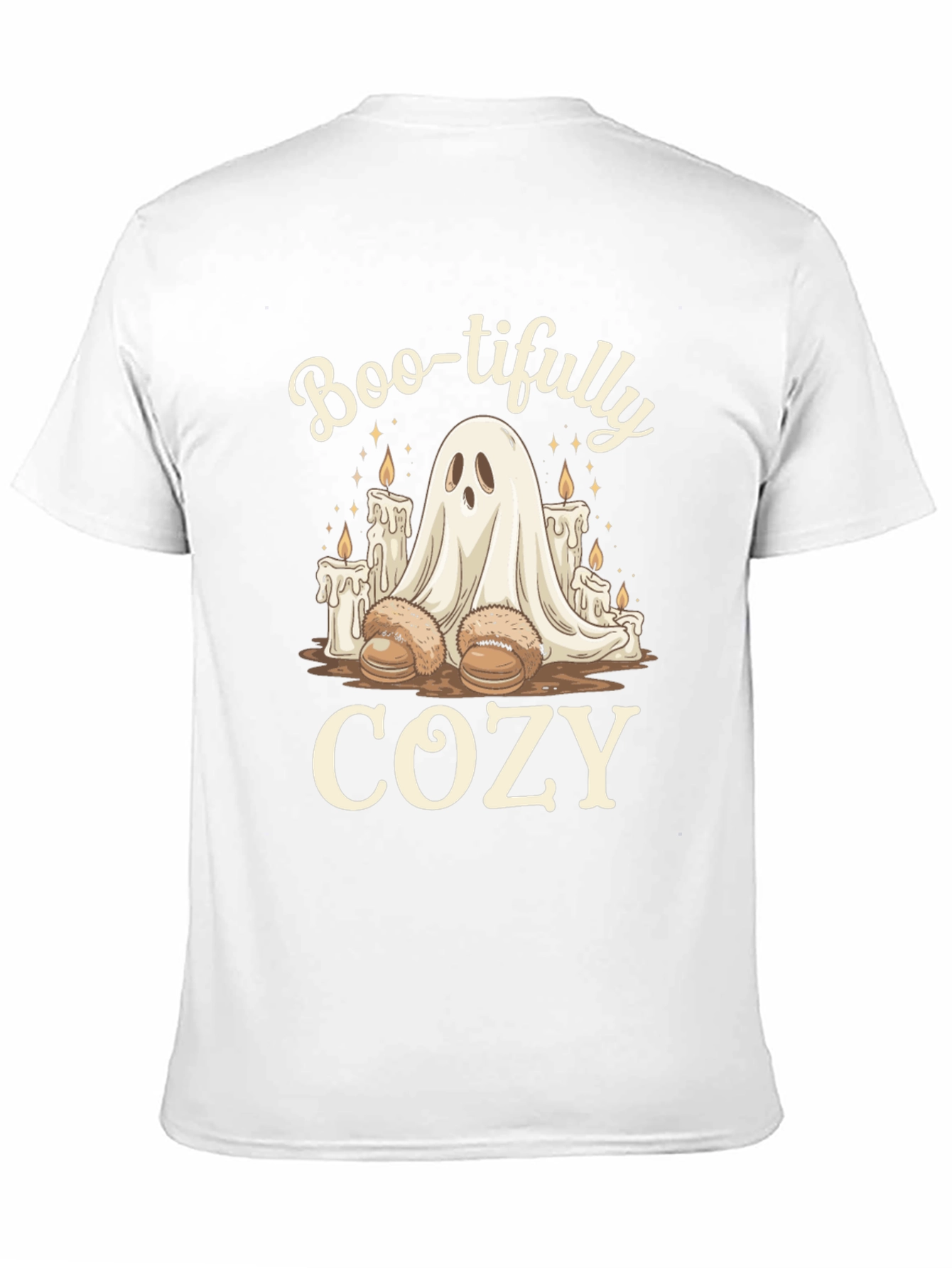 Boo-tifully Cozy Ghost T-Shirt
