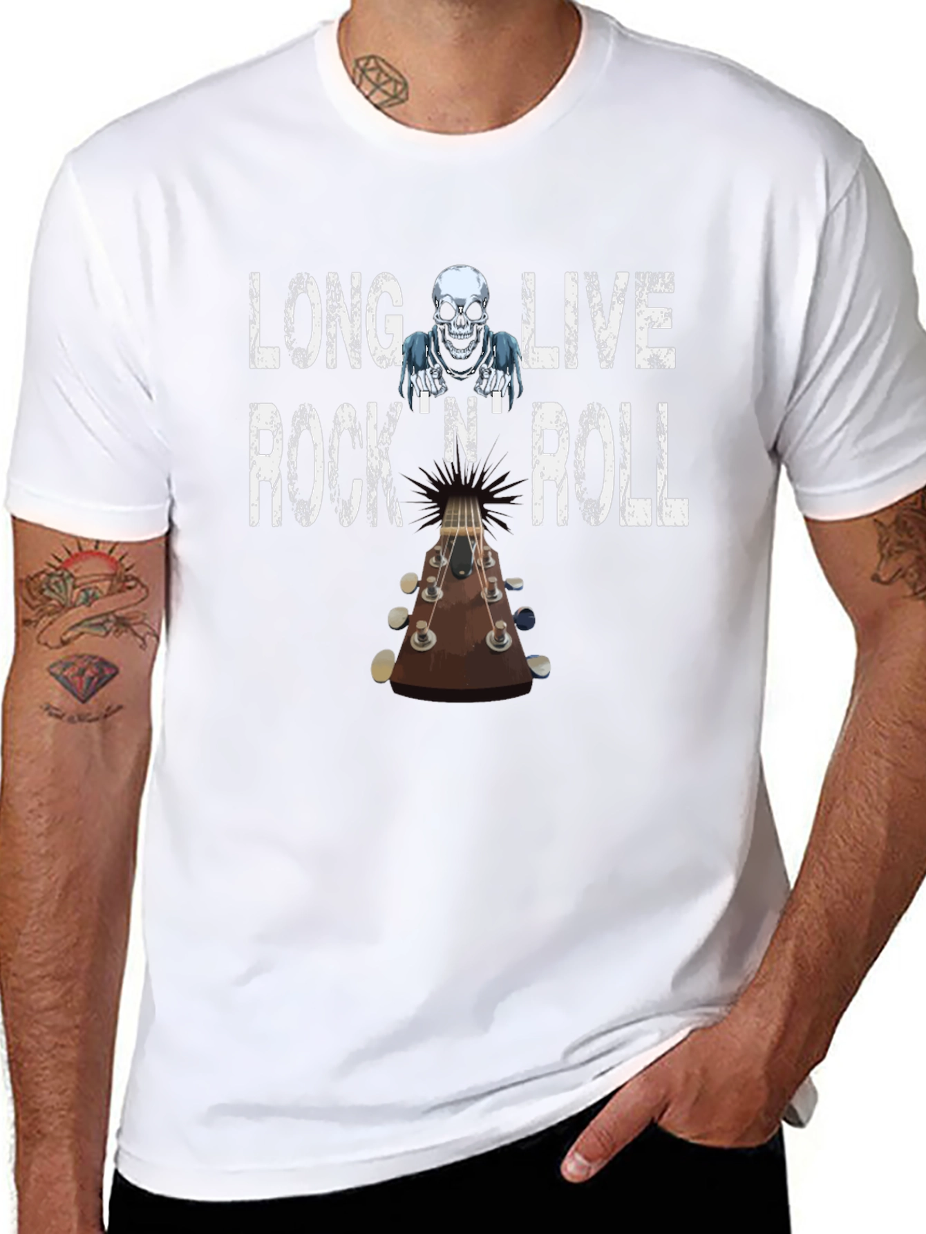 Long Live Rock N Roll Graphic T-Shirt