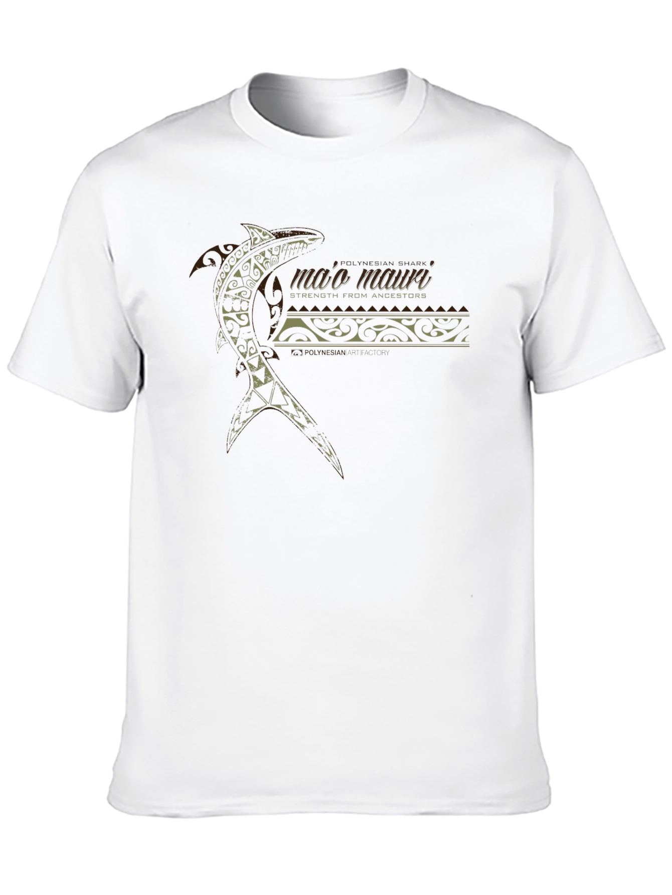 Tribal Marlin Black T-Shirt - Māo Mauri