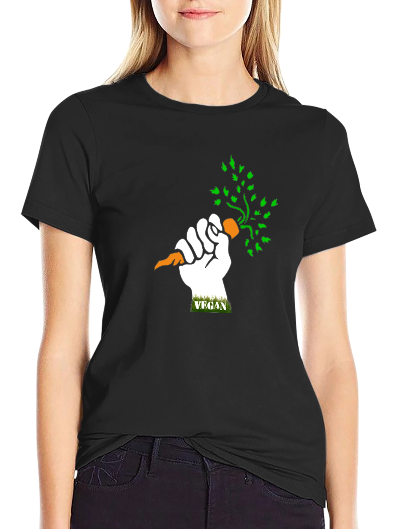 Vegan Carrot Power T-Shirt