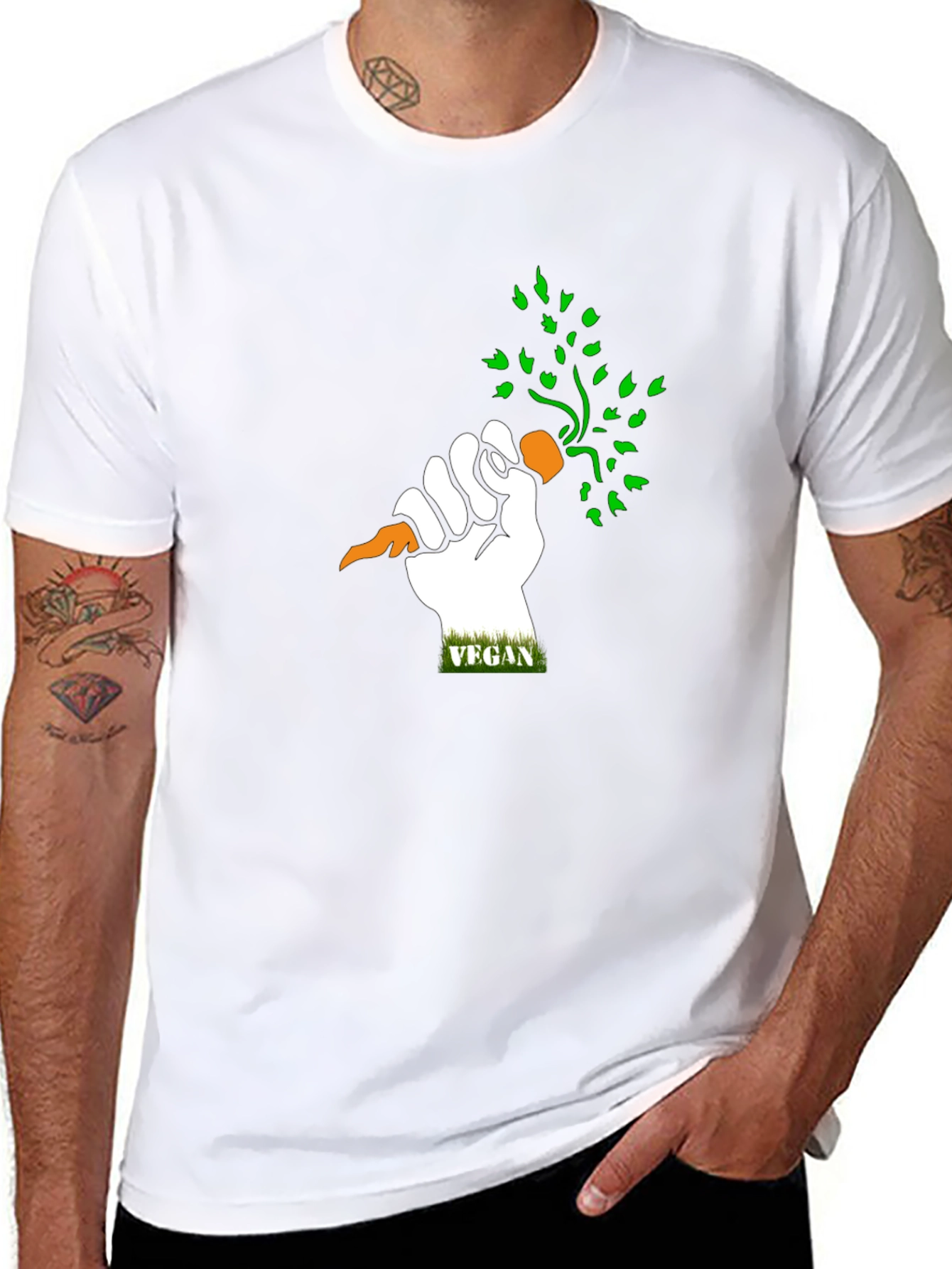 Vegan Carrot Power T-Shirt