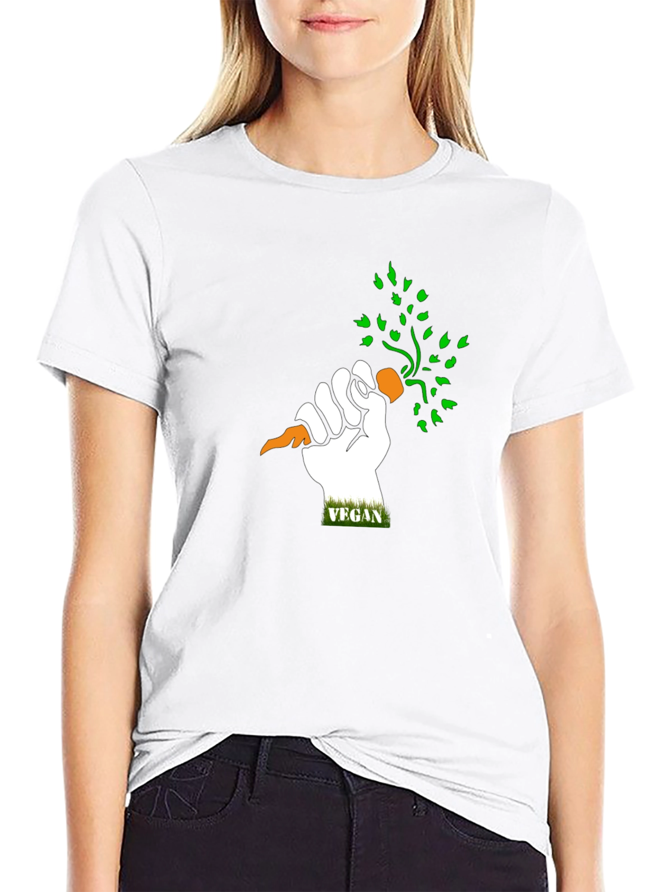 Vegan Carrot Power T-Shirt