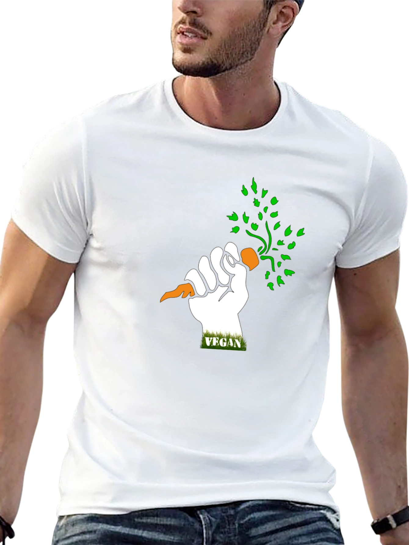 Vegan Carrot Power T-Shirt