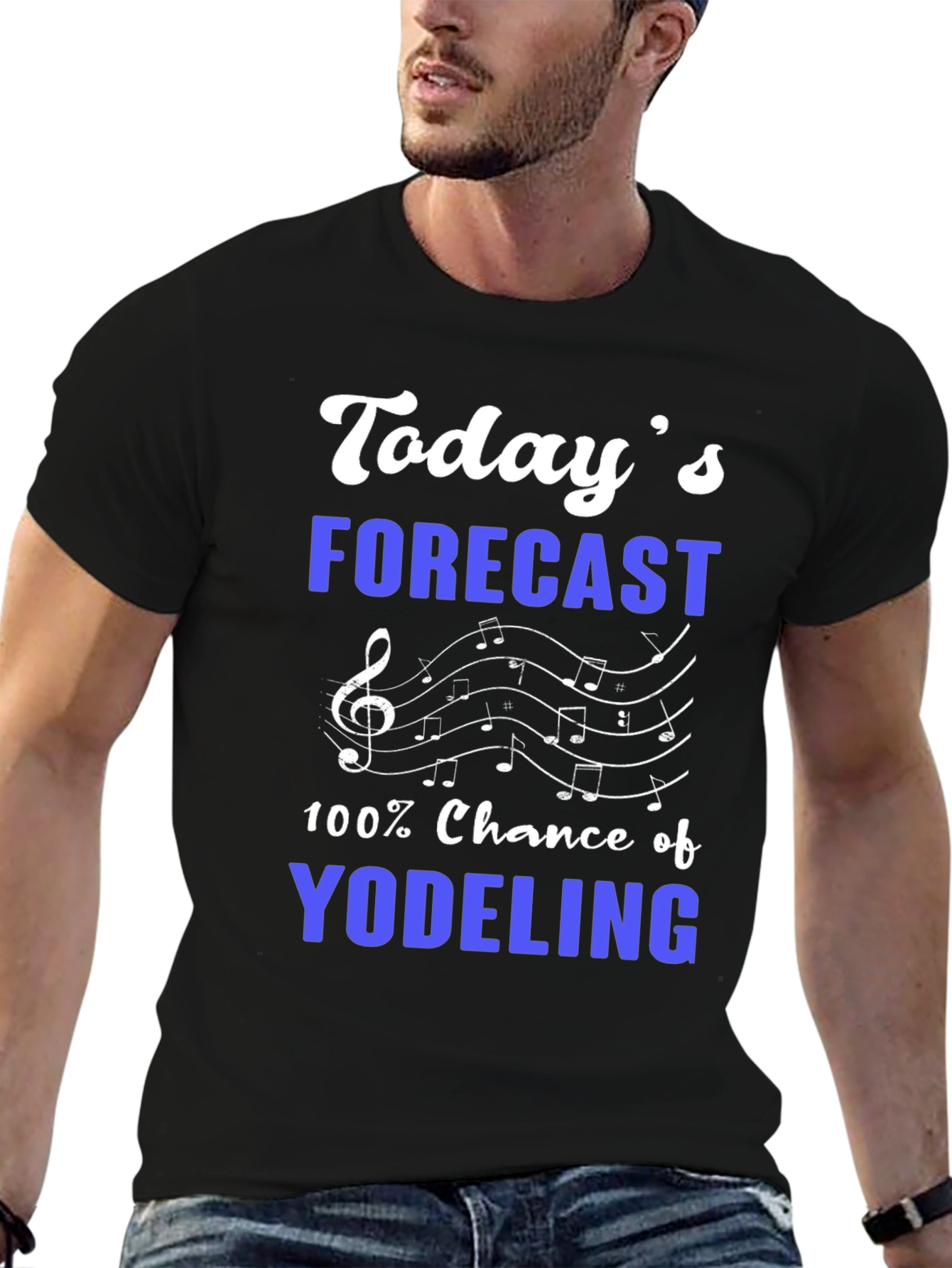 Yodeling Forecast T-Shirt - Music Lover Tee