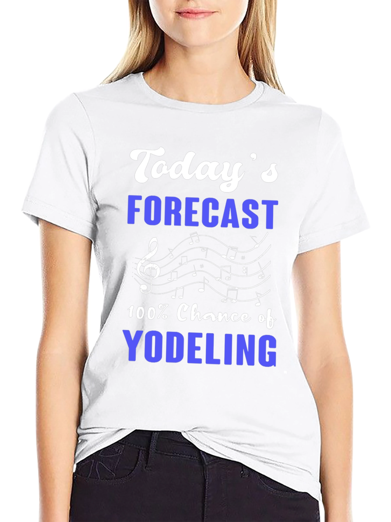 Yodeling Forecast T-Shirt - Music Lover Tee