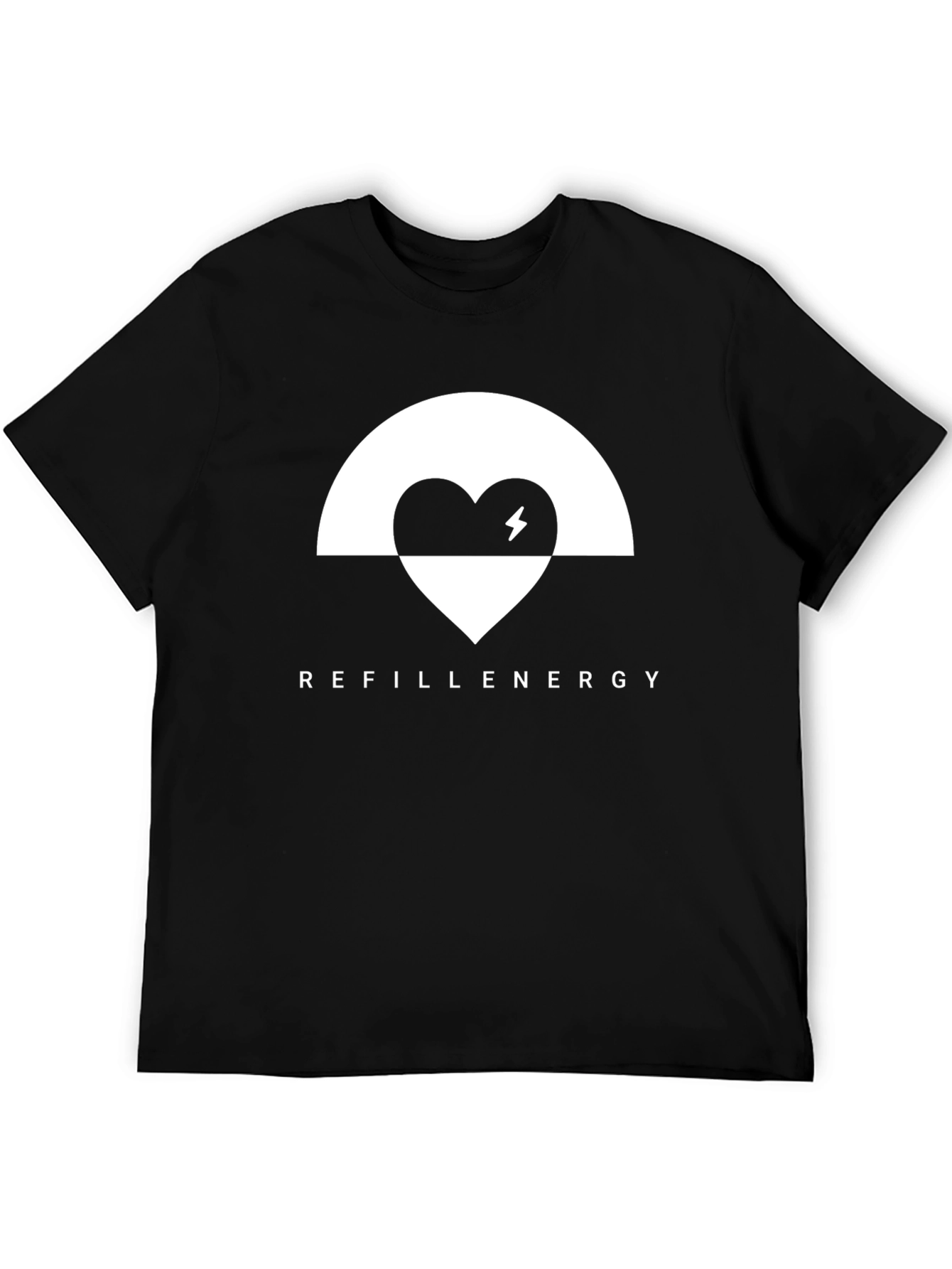 Refill Energy Graphic Tee - Black