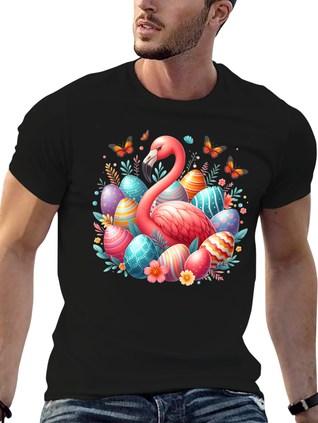 Easter Flamingo T-Shirt