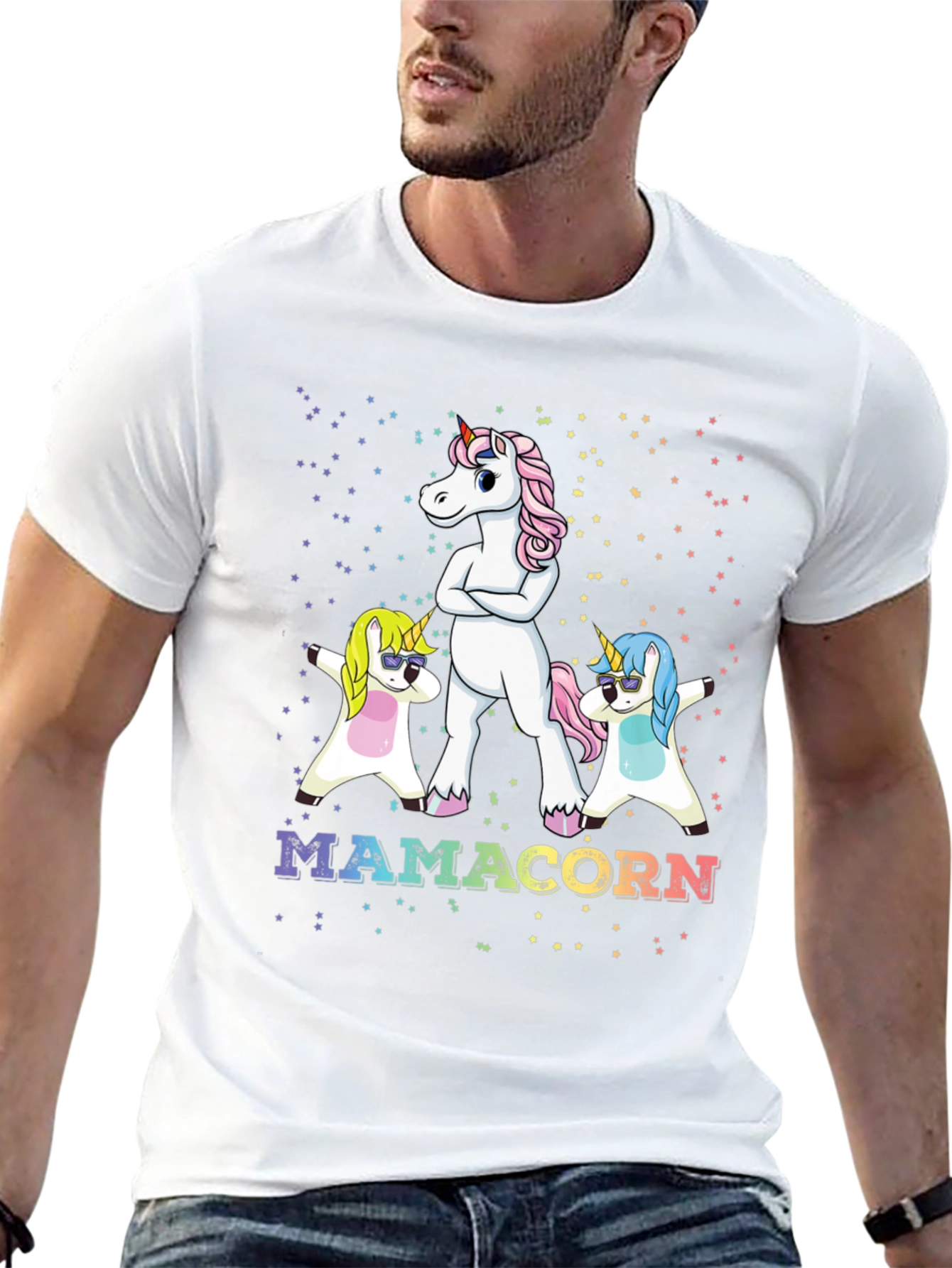 Mamacorn T-Shirt: Unicorn Family Fun