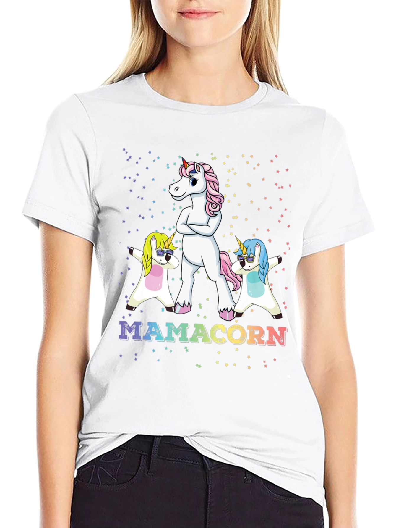 Mamacorn T-Shirt: Unicorn Family Fun