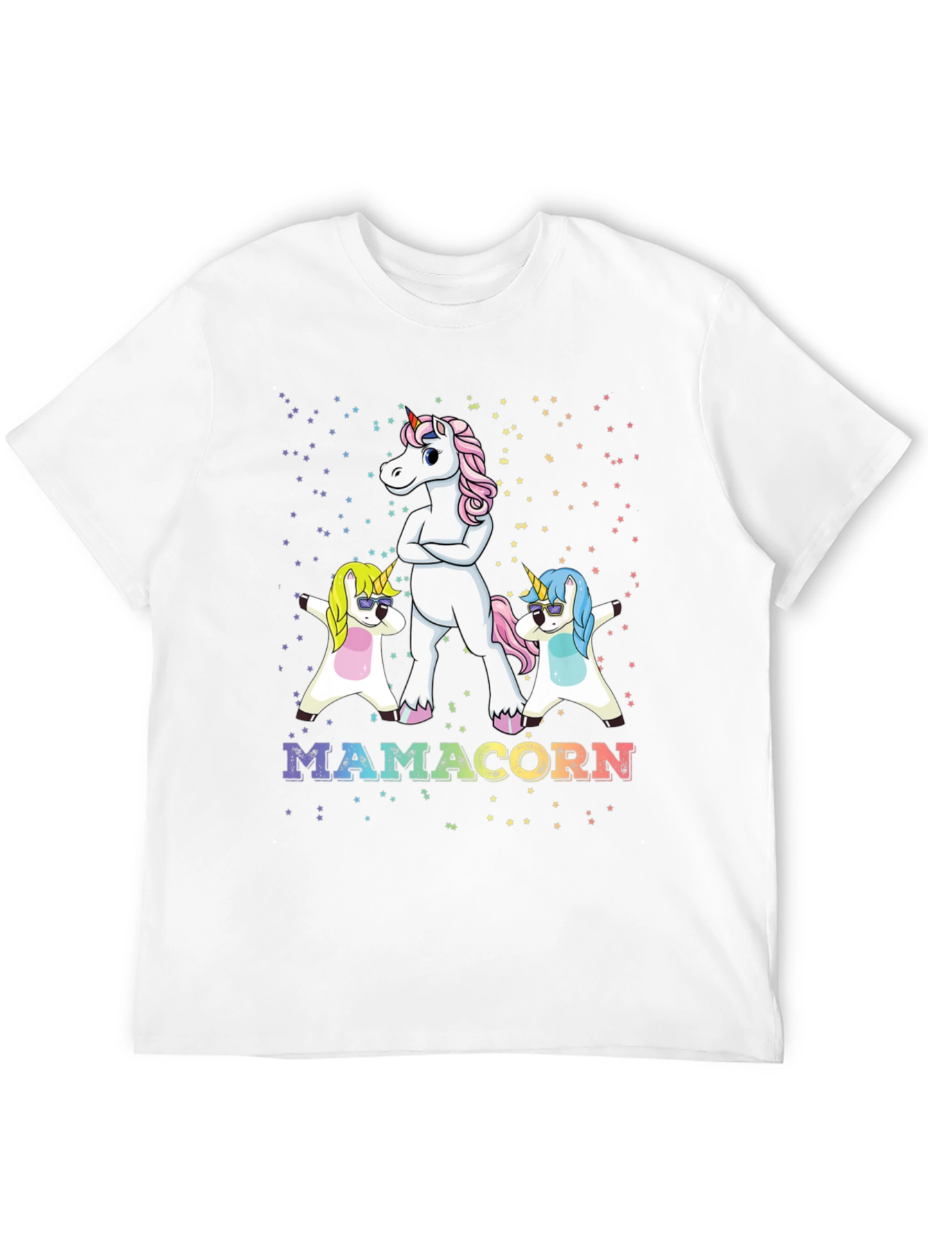 Mamacorn T-Shirt: Unicorn Family Fun
