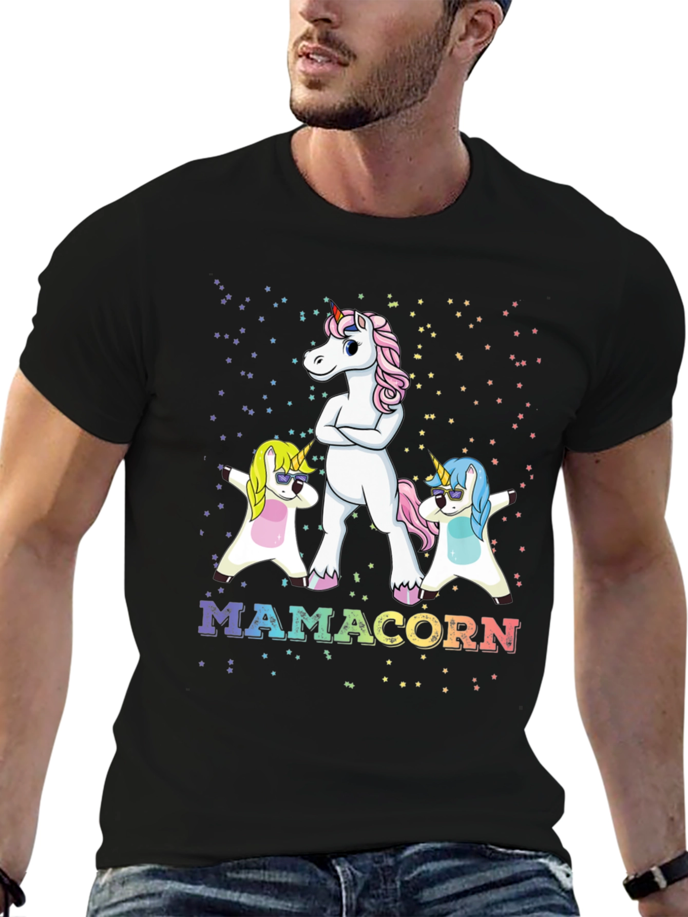Mamacorn T-Shirt: Unicorn Family Fun