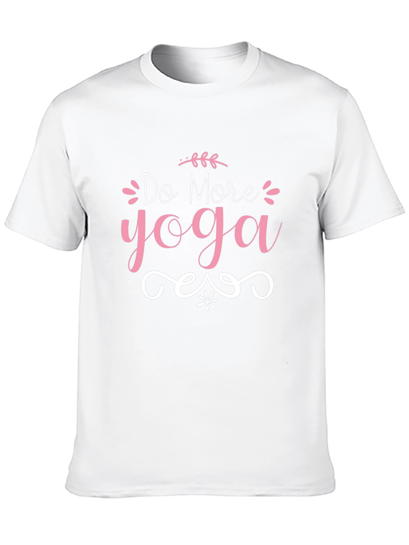 Do More Yoga Black Graphic Tee