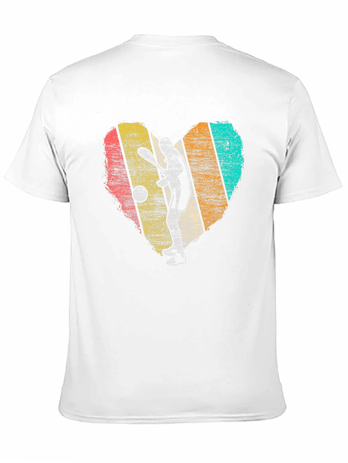 Pickleball Heart Graphic T-Shirt