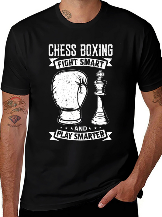Chess Boxing T-Shirt - Fight Smart Play Smarter